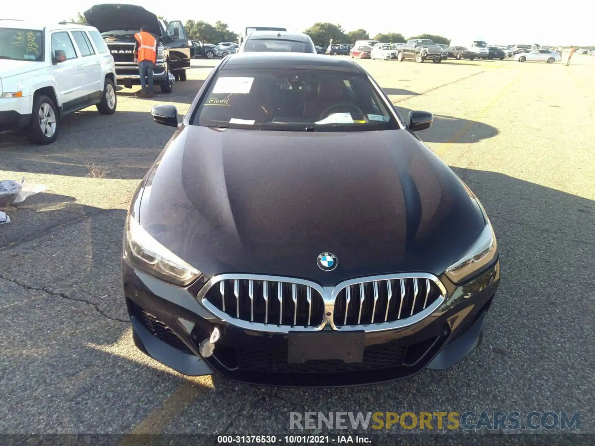 6 Photograph of a damaged car WBAGV4C07MCF75865 BMW 8 SERIES 2021