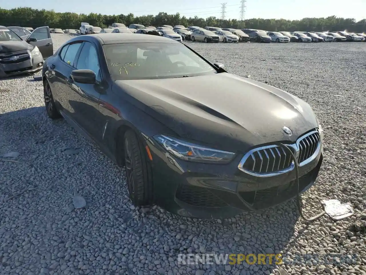 1 Photograph of a damaged car WBAGV4C09MCF85748 BMW 8 SERIES 2021