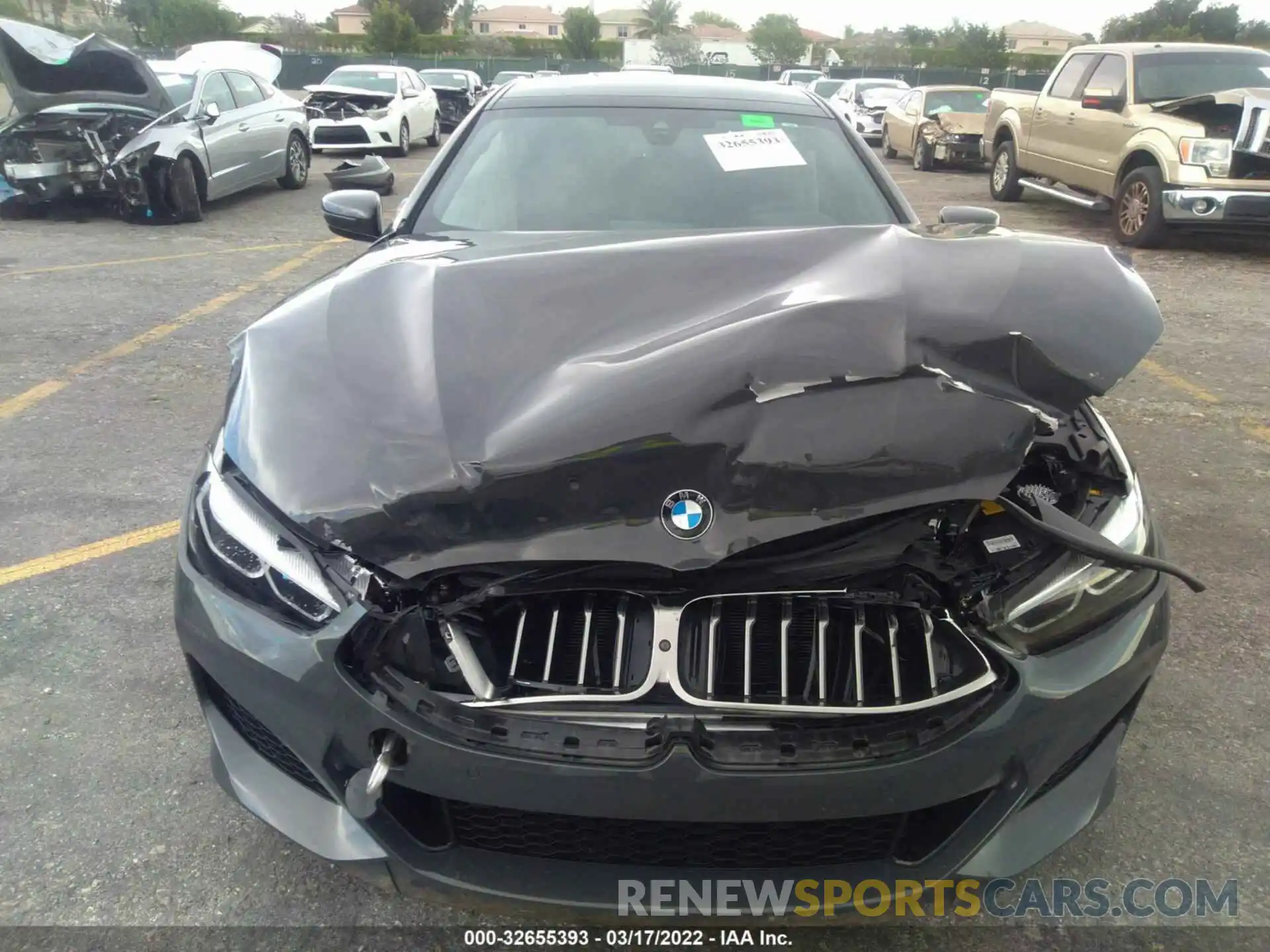 6 Photograph of a damaged car WBAGV8C04MCE95088 BMW 8 SERIES 2021