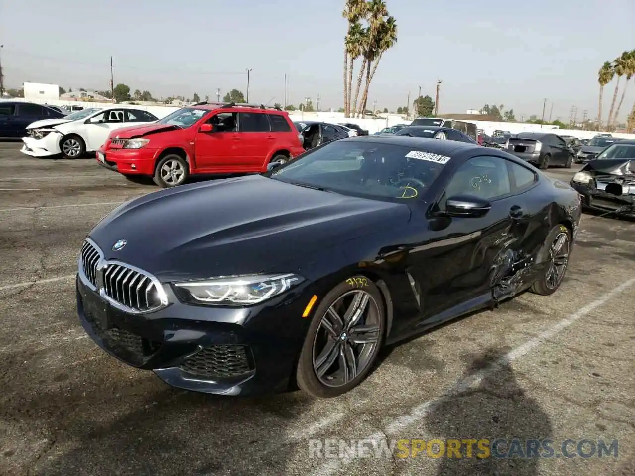 2 Photograph of a damaged car WBAAE2C00NCH10499 BMW 8 SERIES 2022