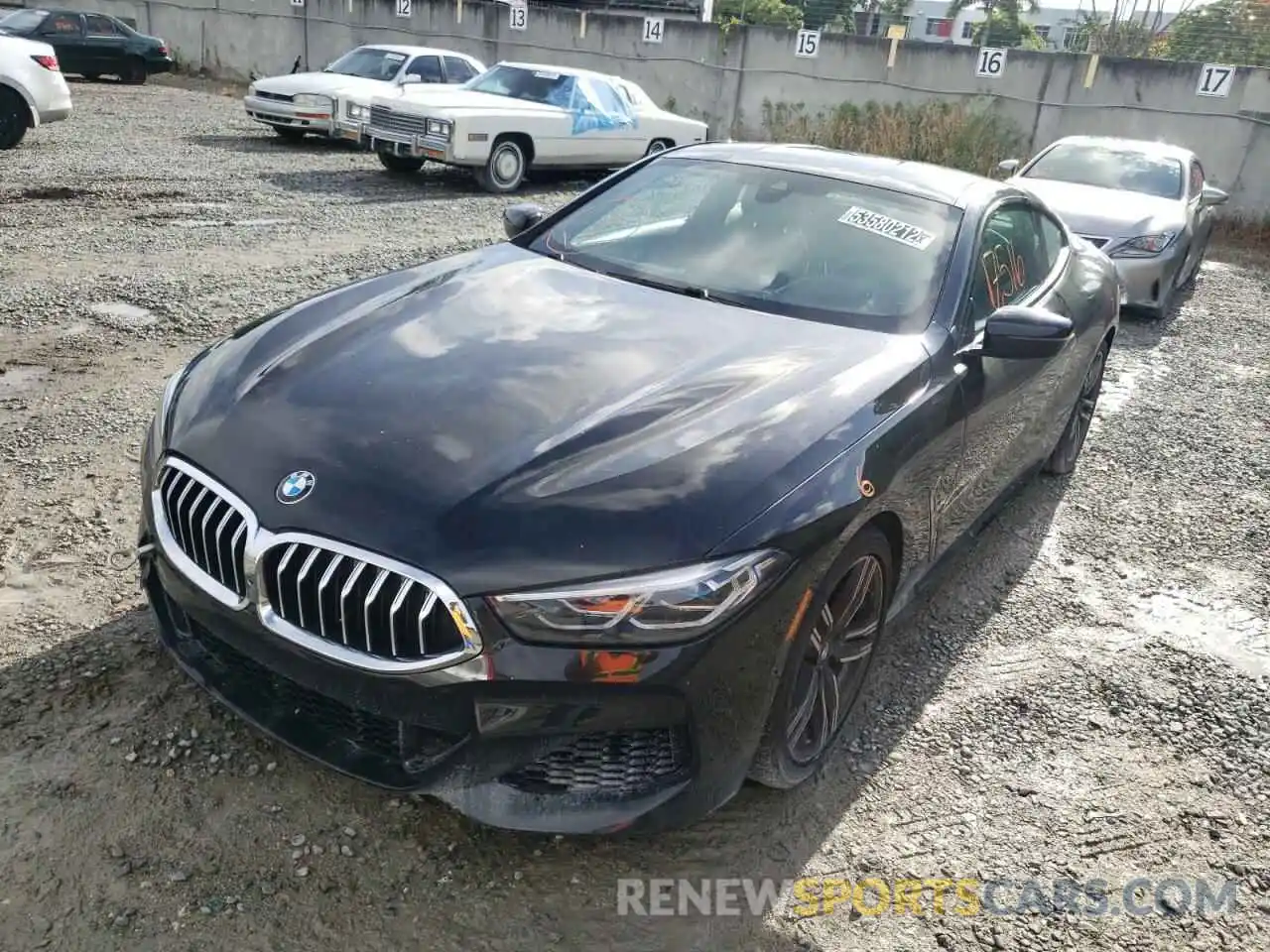 9 Фотография поврежденного автомобиля WBAAE2C01NCH15310 BMW 8 SERIES 2022