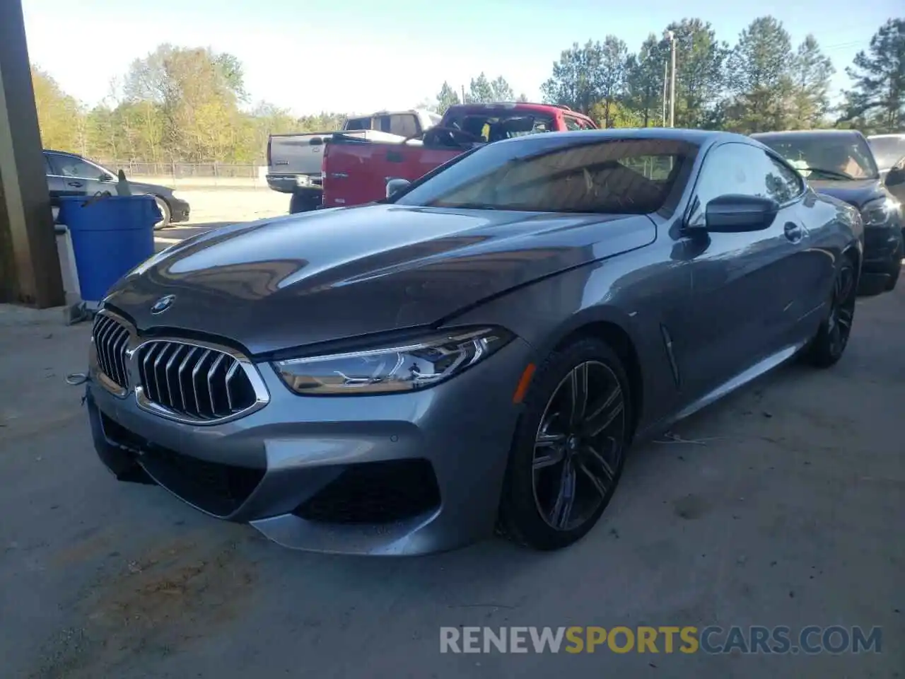 2 Photograph of a damaged car WBAAE2C05NCJ21042 BMW 8 SERIES 2022