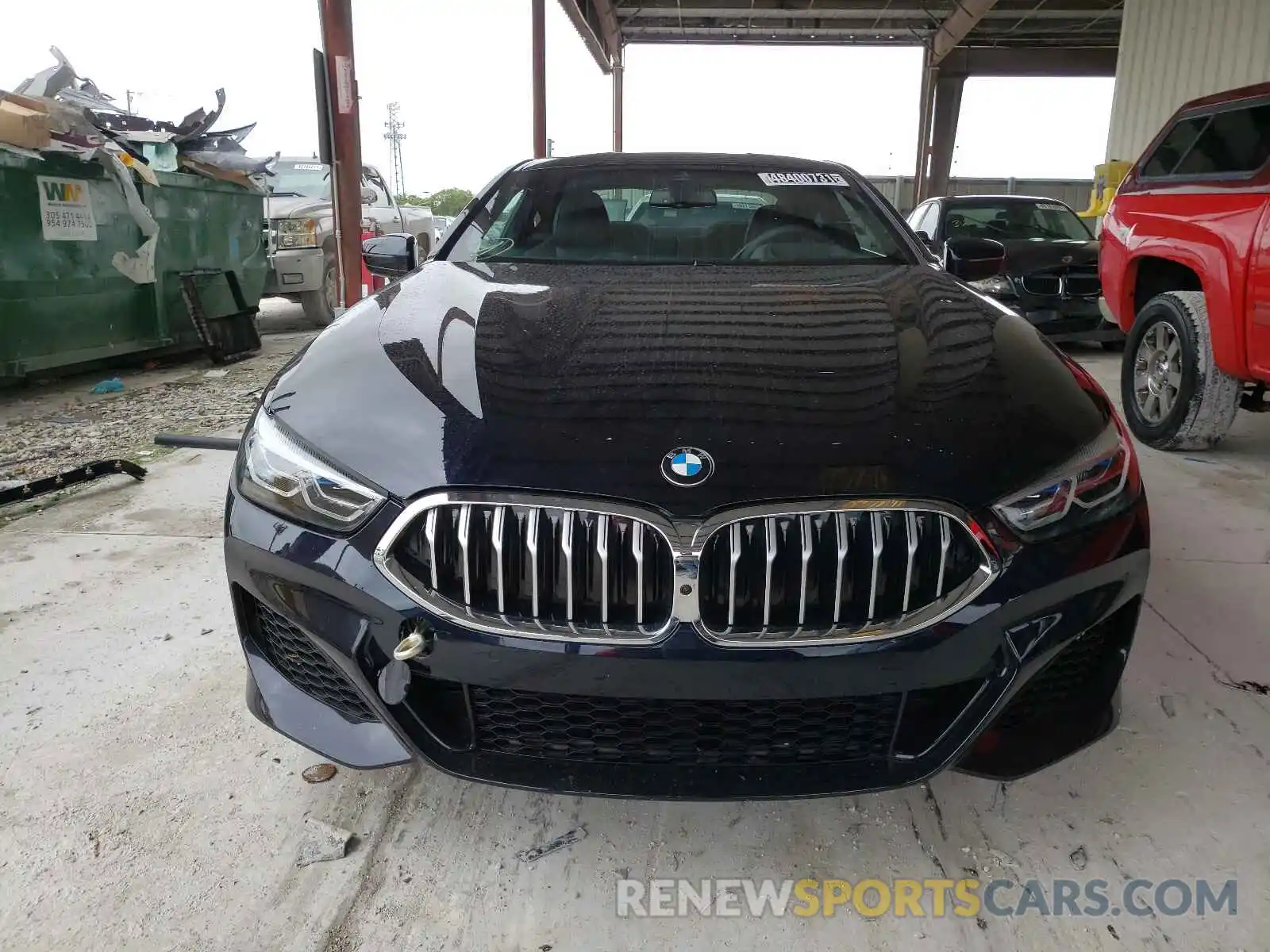 9 Фотография поврежденного автомобиля WBAAE2C08NCH18513 BMW 8 SERIES 2022