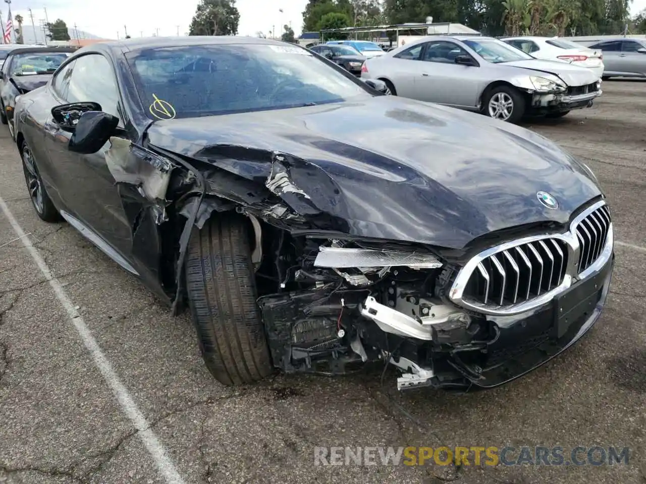 1 Photograph of a damaged car WBAAE2C09NCH10470 BMW 8 SERIES 2022