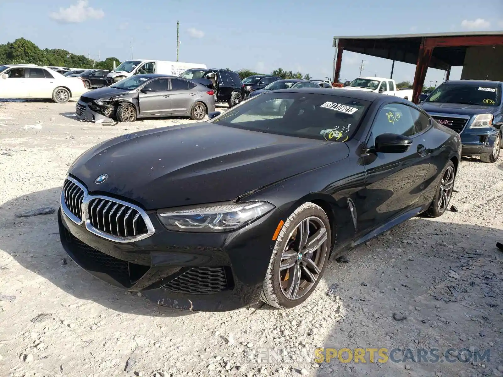 2 Photograph of a damaged car WBAAE2C0XNCH22546 BMW 8 SERIES 2022