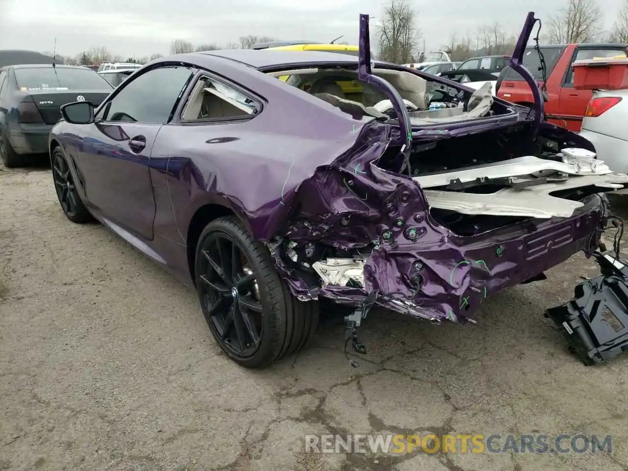 3 Photograph of a damaged car WBAAE4C03NCG77929 BMW 8 SERIES 2022