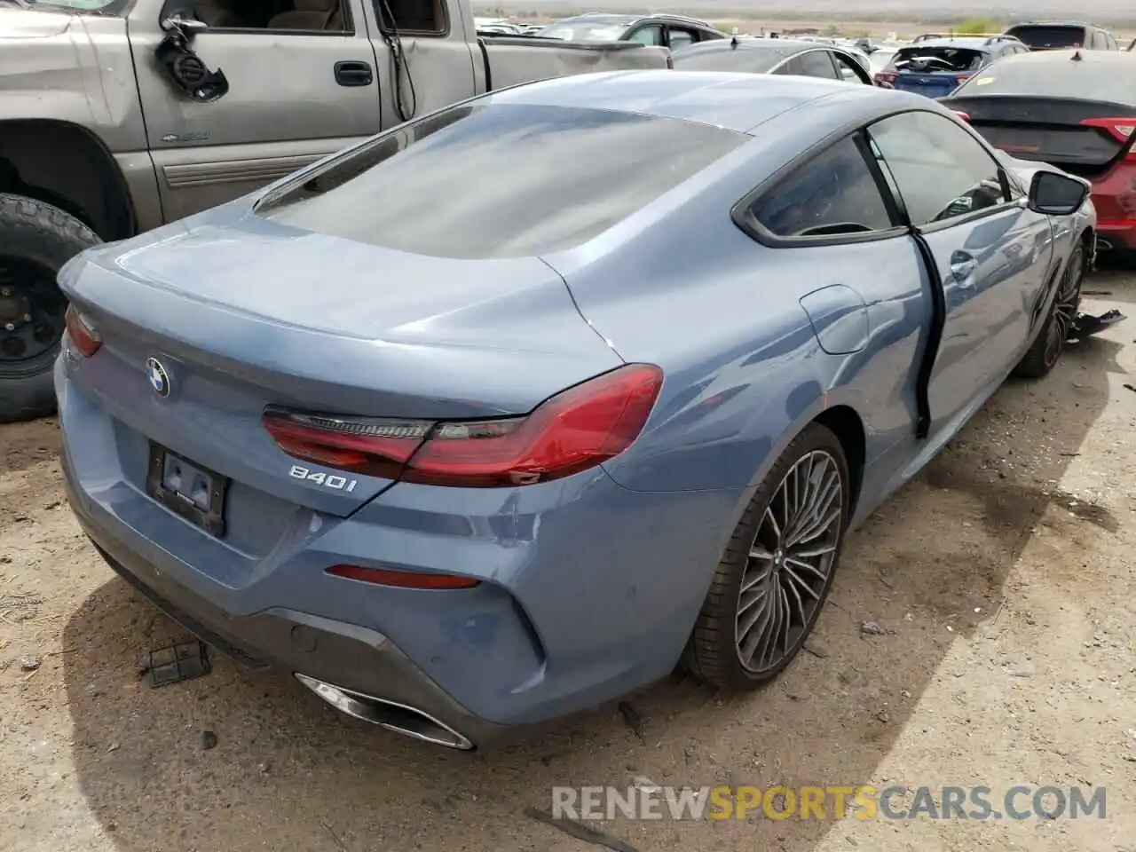 4 Photograph of a damaged car WBAAE4C03NCH74340 BMW 8 SERIES 2022