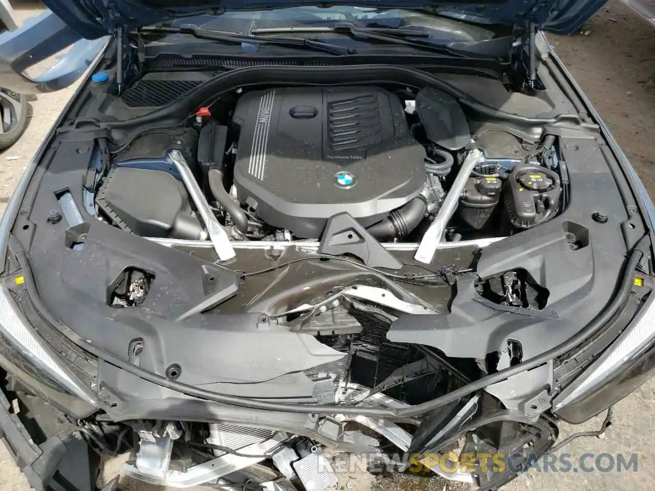 7 Фотография поврежденного автомобиля WBAAE4C03NCH74340 BMW 8 SERIES 2022