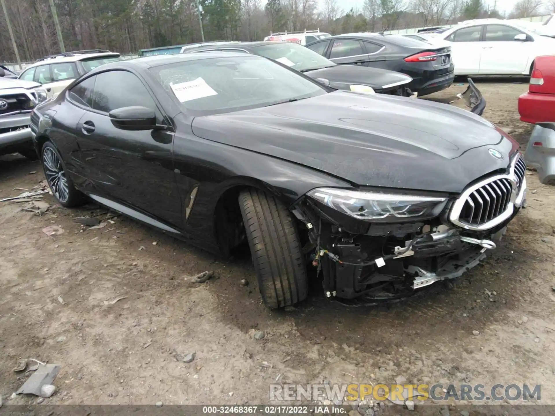 1 Photograph of a damaged car WBAAE4C06NCG94014 BMW 8 SERIES 2022