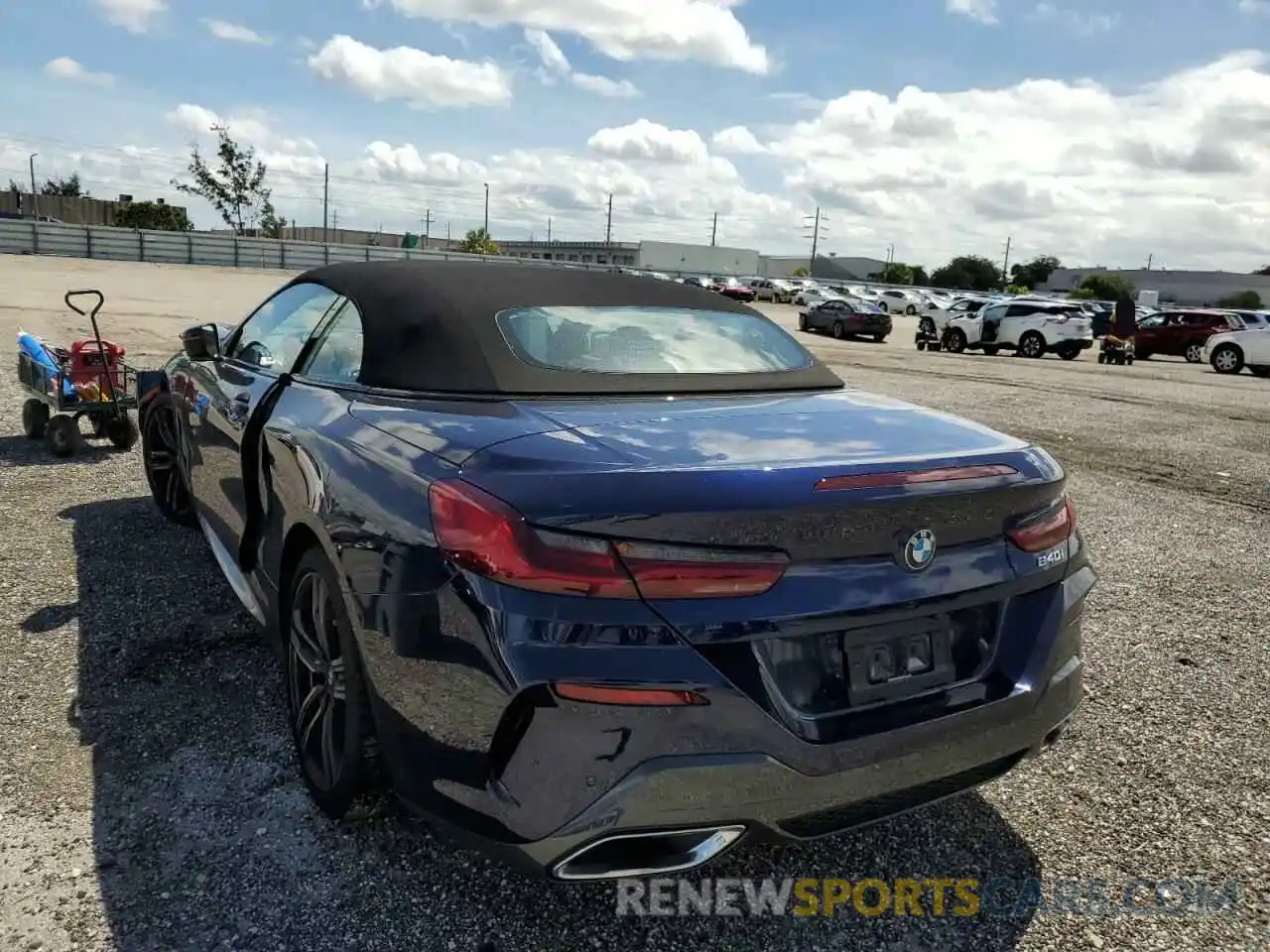 3 Photograph of a damaged car WBADZ2C04NCJ26346 BMW 8 SERIES 2022