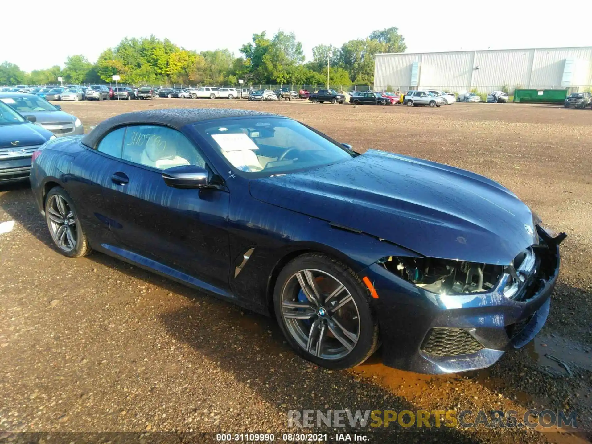 1 Photograph of a damaged car WBADZ4C03NCG77950 BMW 8 SERIES 2022