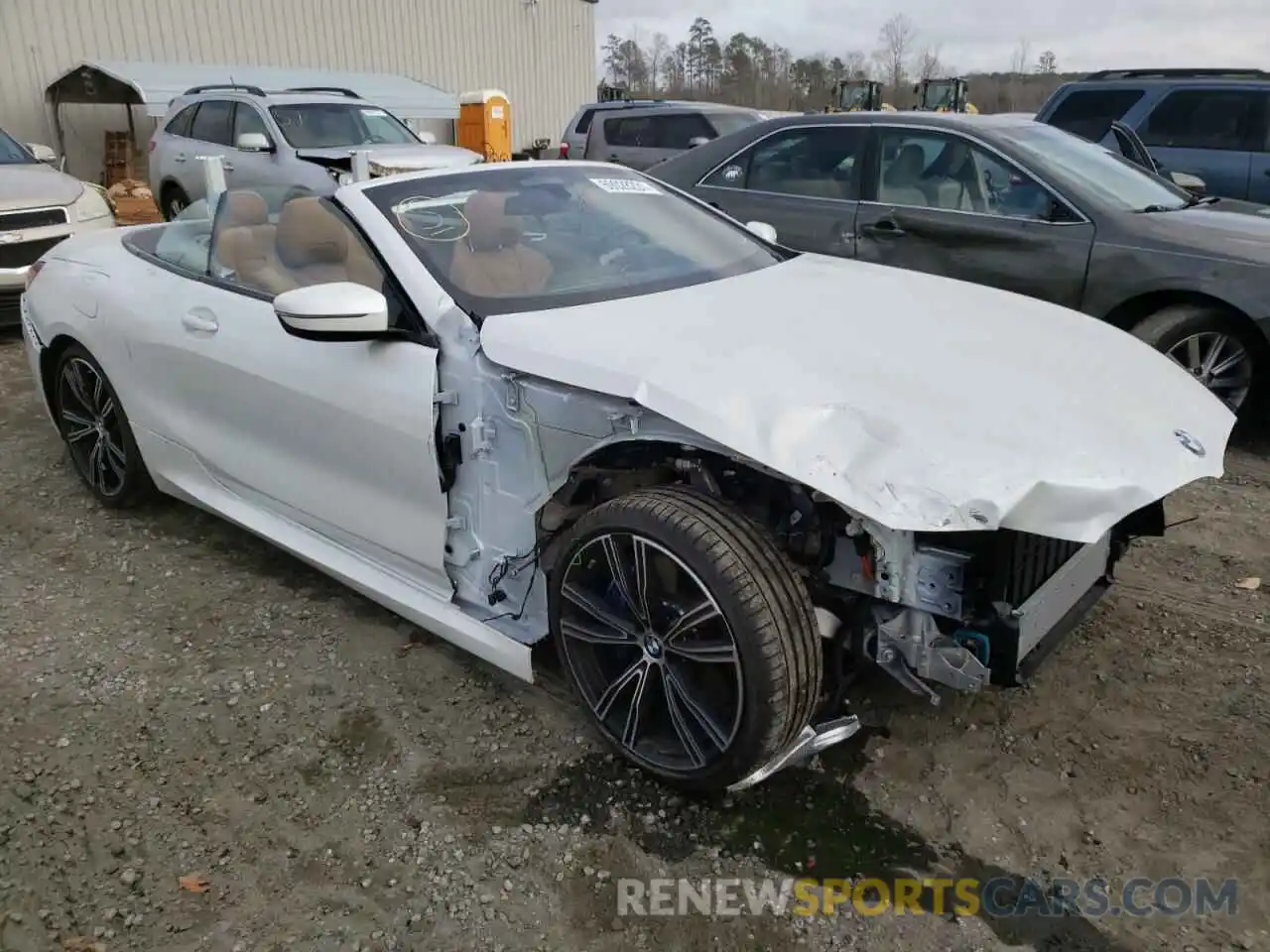 1 Photograph of a damaged car WBADZ4C04NCG91047 BMW 8 SERIES 2022