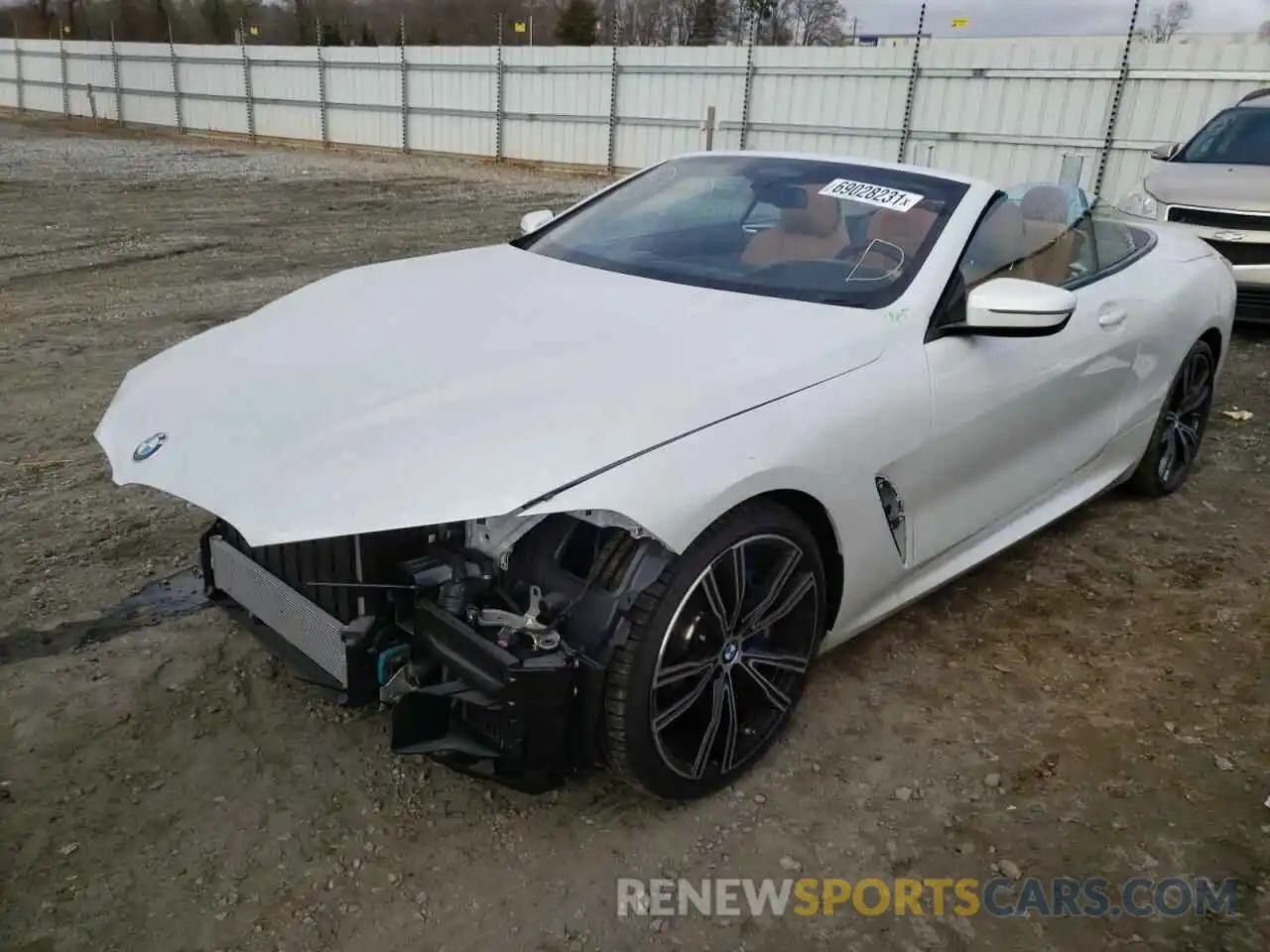 2 Photograph of a damaged car WBADZ4C04NCG91047 BMW 8 SERIES 2022