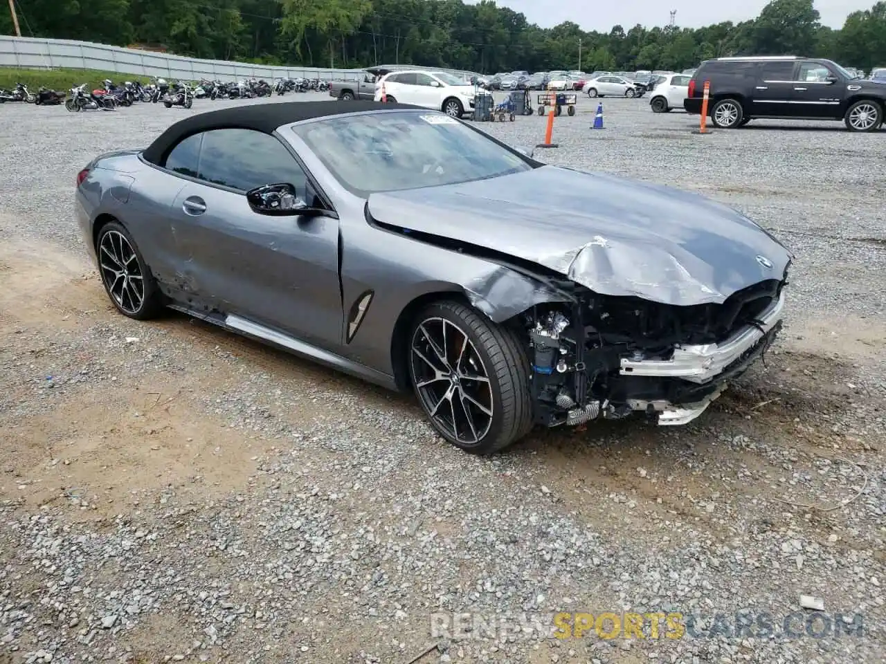 1 Photograph of a damaged car WBADZ4C06NCH22508 BMW 8 SERIES 2022