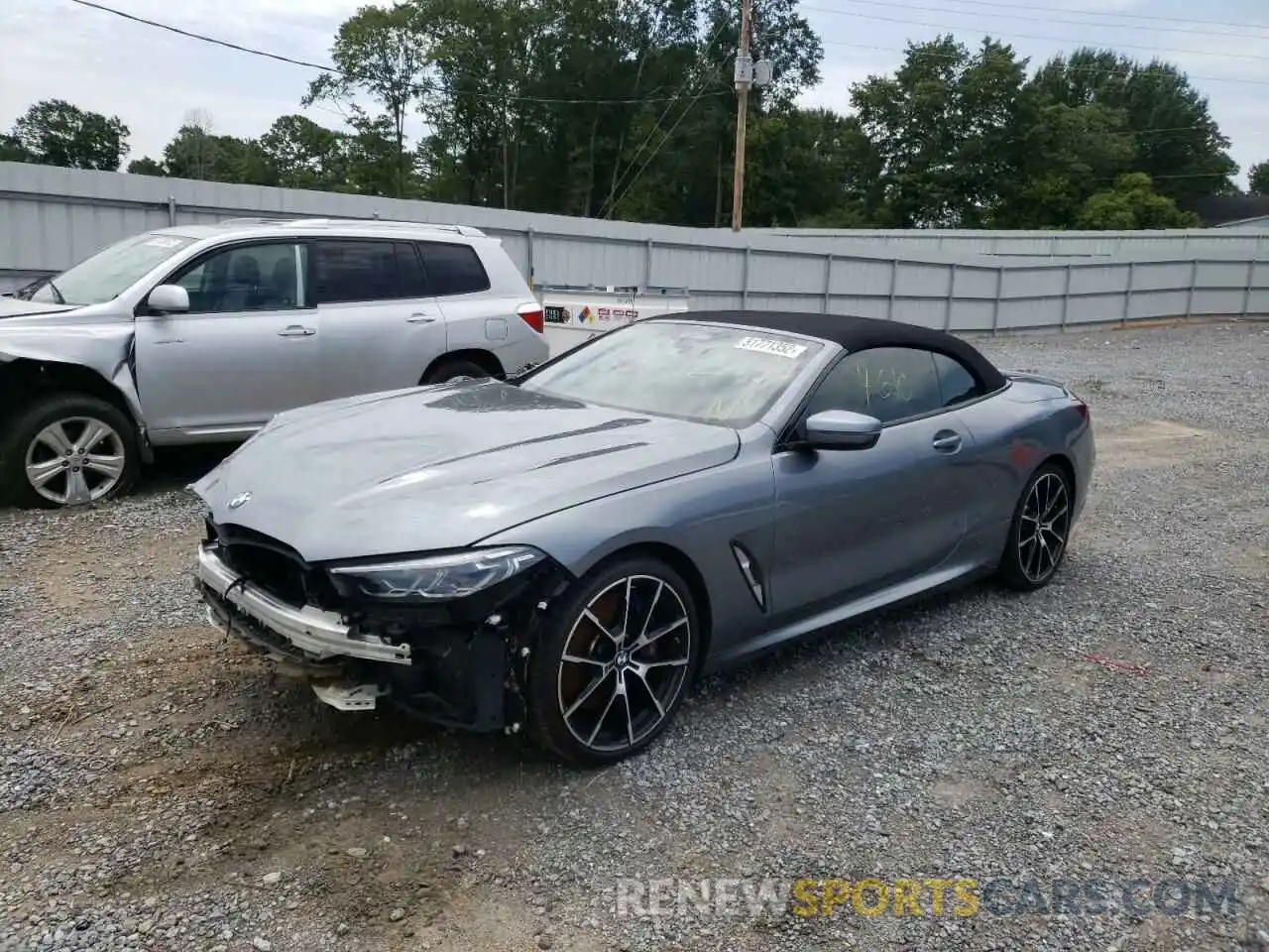 2 Photograph of a damaged car WBADZ4C06NCH22508 BMW 8 SERIES 2022