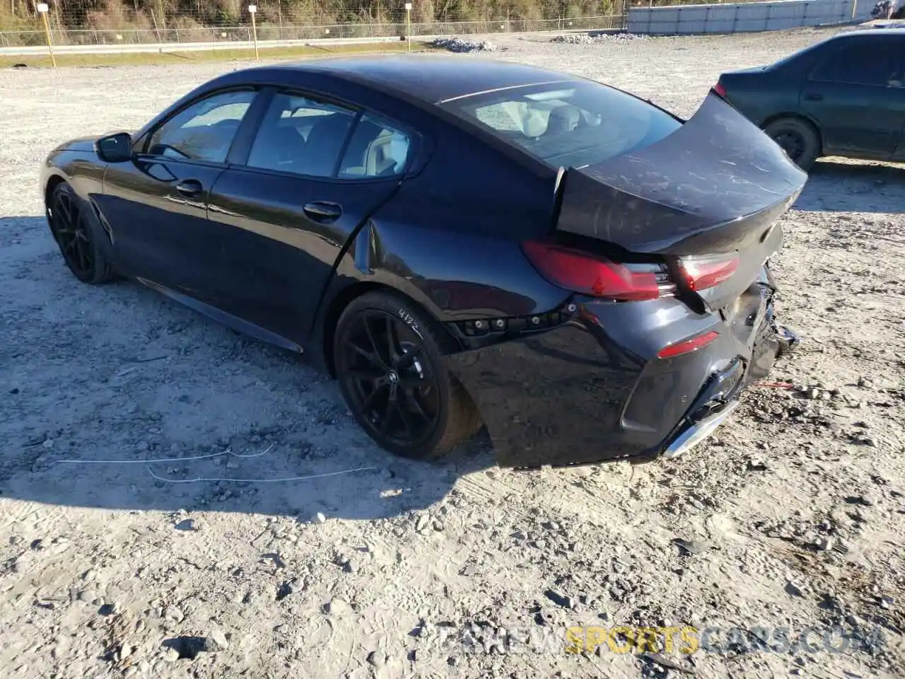 3 Photograph of a damaged car WBAGV2C01NCH89949 BMW 8 SERIES 2022