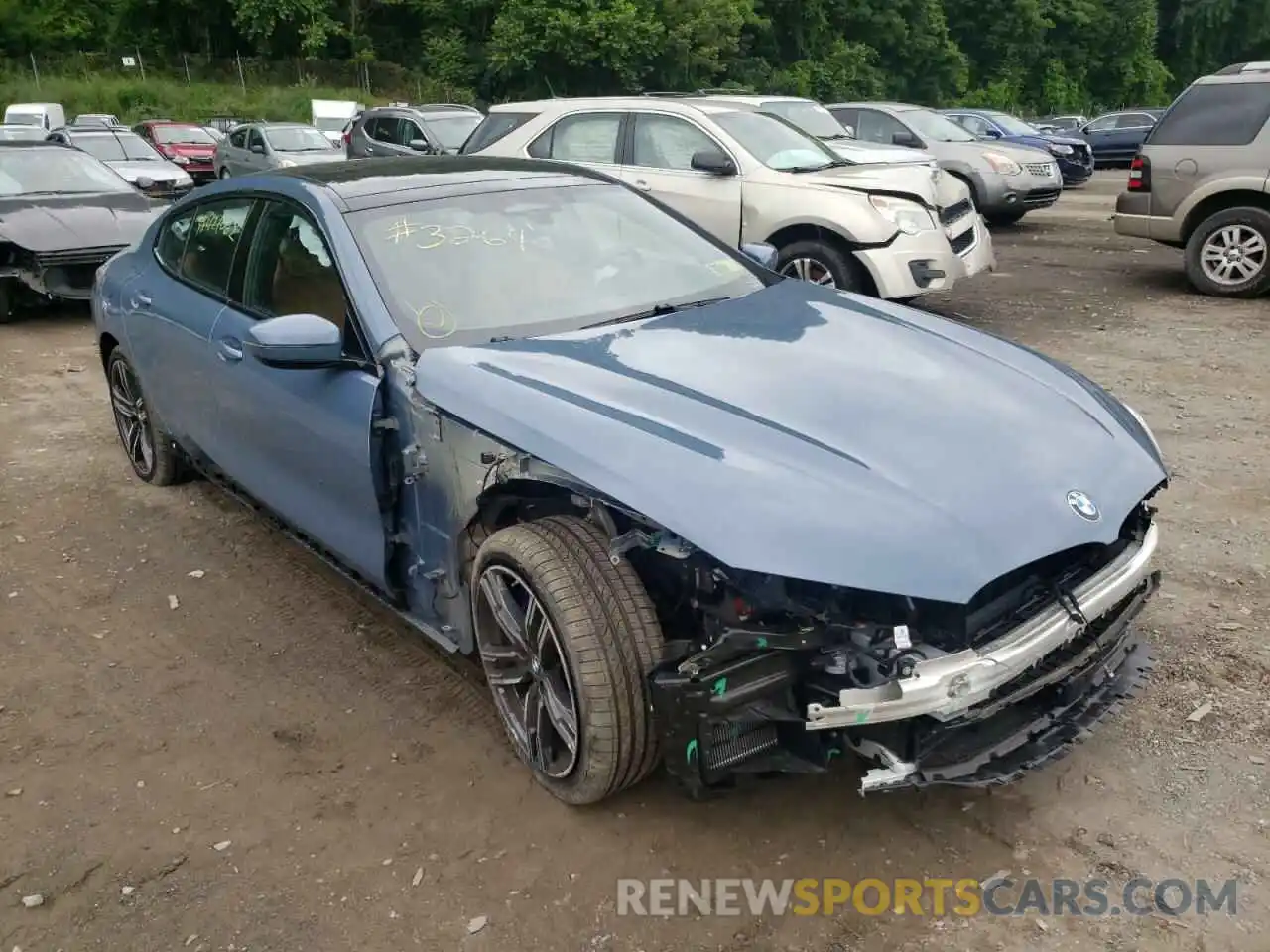 1 Photograph of a damaged car WBAGV4C05NCG97481 BMW 8 SERIES 2022