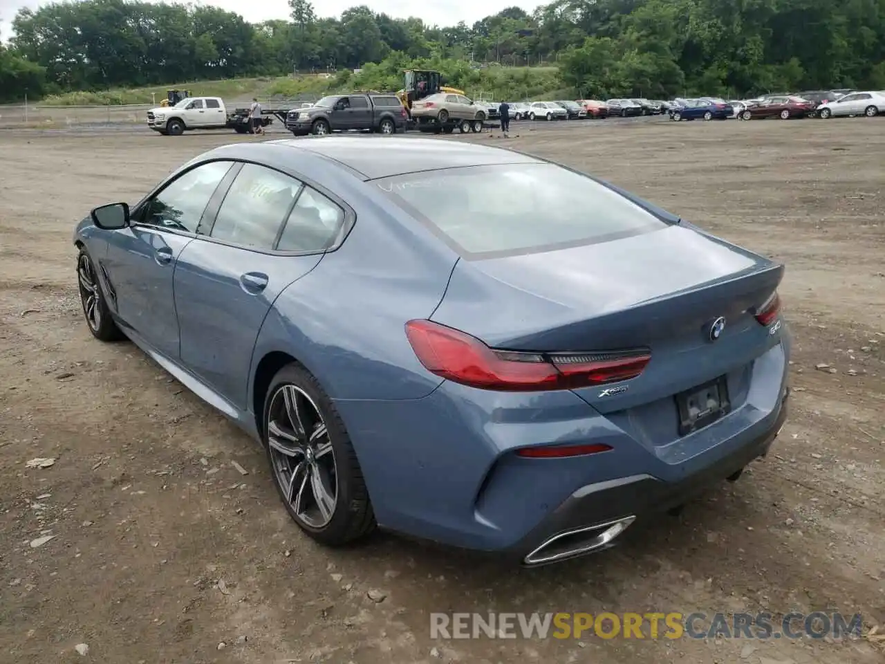 3 Photograph of a damaged car WBAGV4C05NCG97481 BMW 8 SERIES 2022