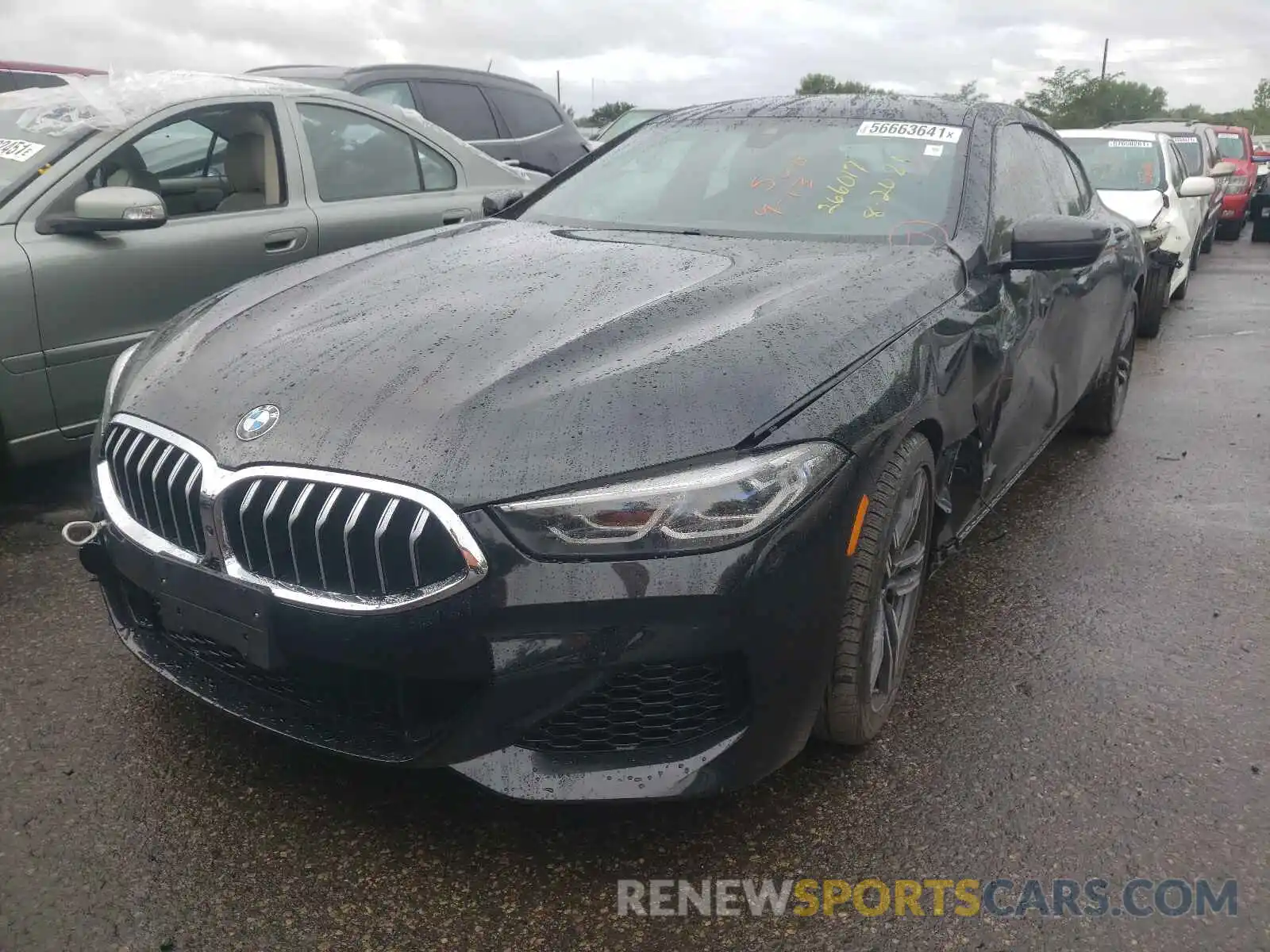 2 Photograph of a damaged car WBAGV4C0XNCG81812 BMW 8 SERIES 2022