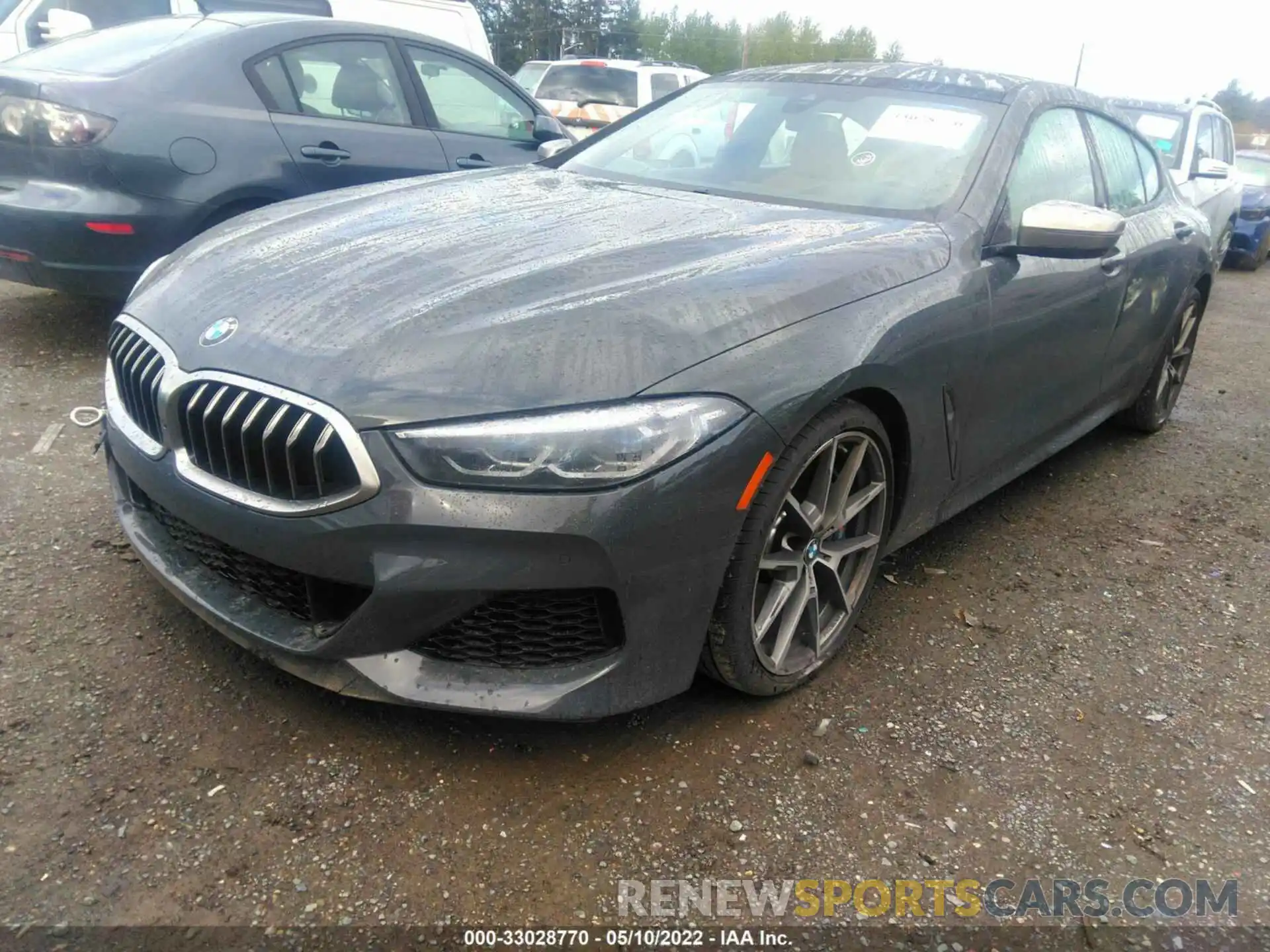 2 Photograph of a damaged car WBAGV8C01NCH58932 BMW 8 SERIES 2022