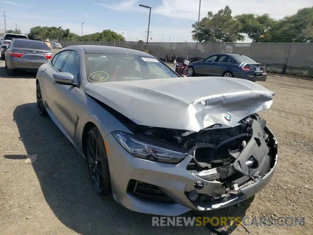 1 Photograph of a damaged car WBAGV2C04PCK34610 BMW 8 SERIES 2023