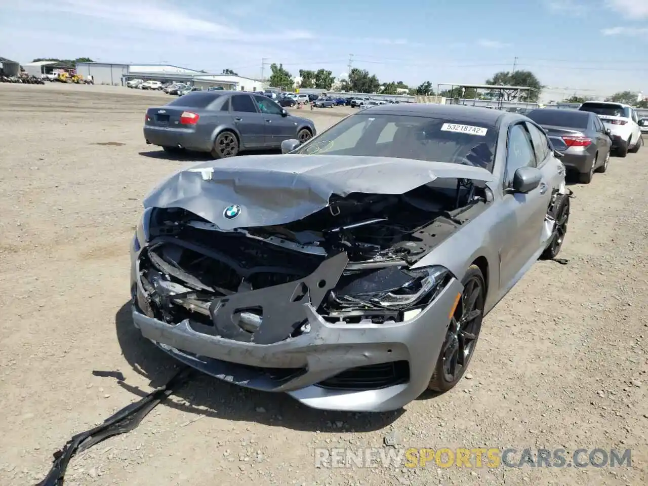 2 Photograph of a damaged car WBAGV2C04PCK34610 BMW 8 SERIES 2023