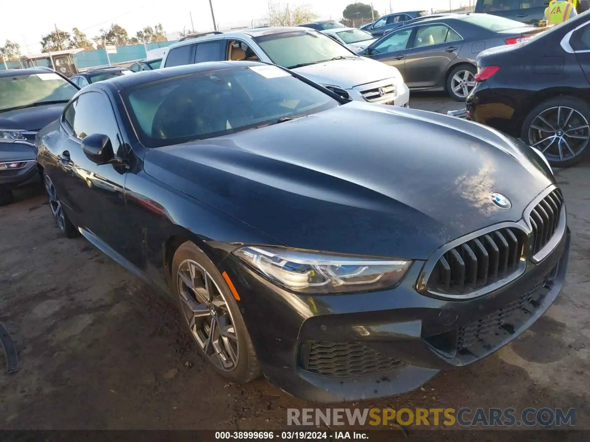 1 Photograph of a damaged car WBAAE2C05MCF23371 BMW 840I 2021