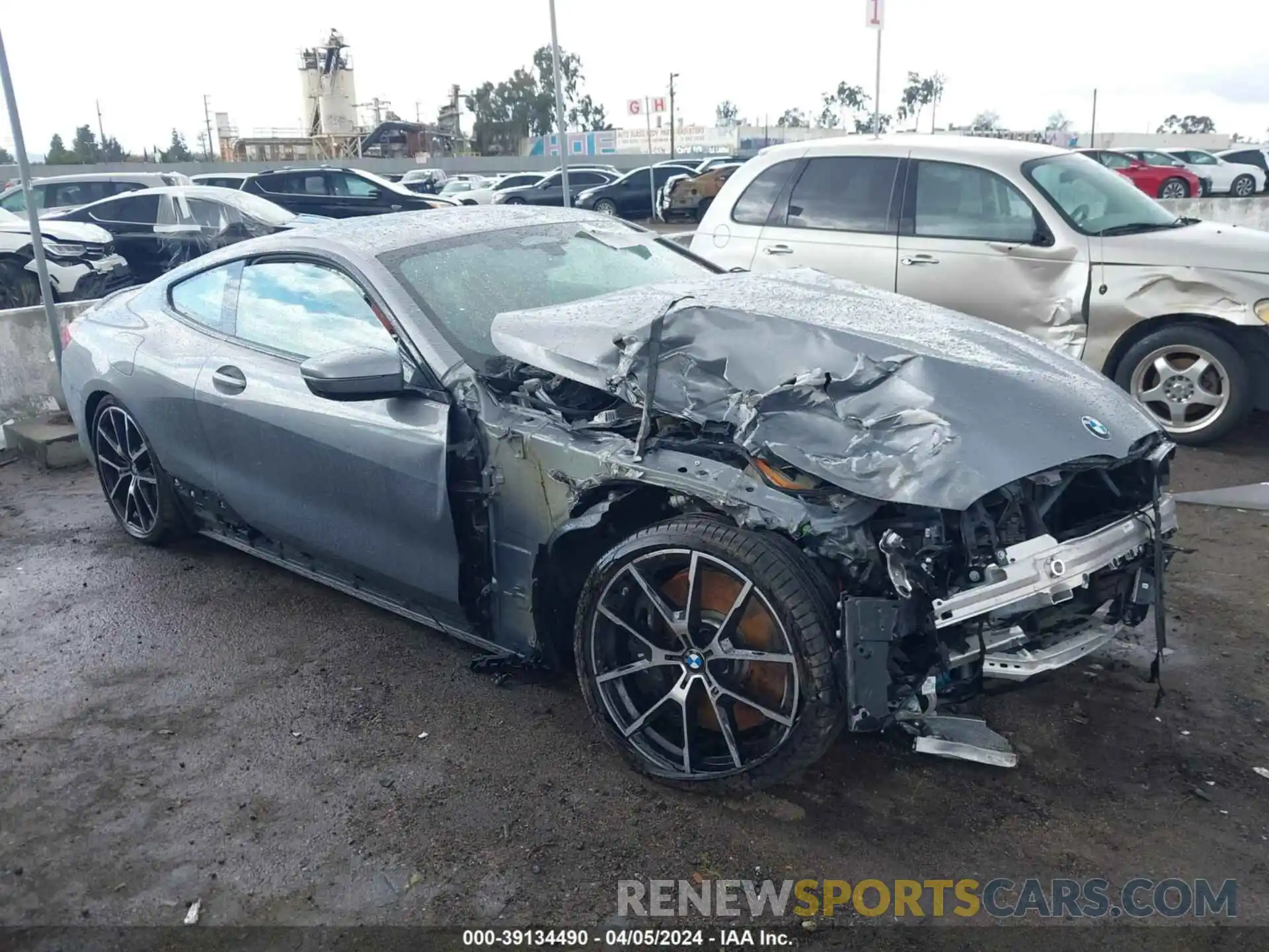 1 Photograph of a damaged car WBAAE2C04PCK36427 BMW 840I 2023