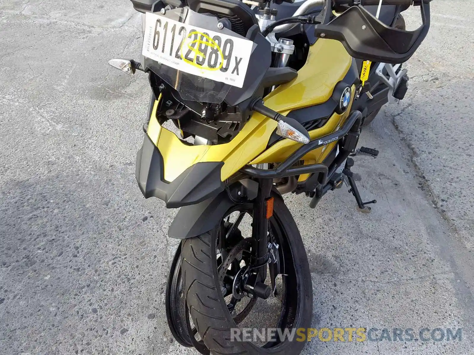 9 Photograph of a damaged car WB10B1800KZ786964 BMW F 750 GS 2019