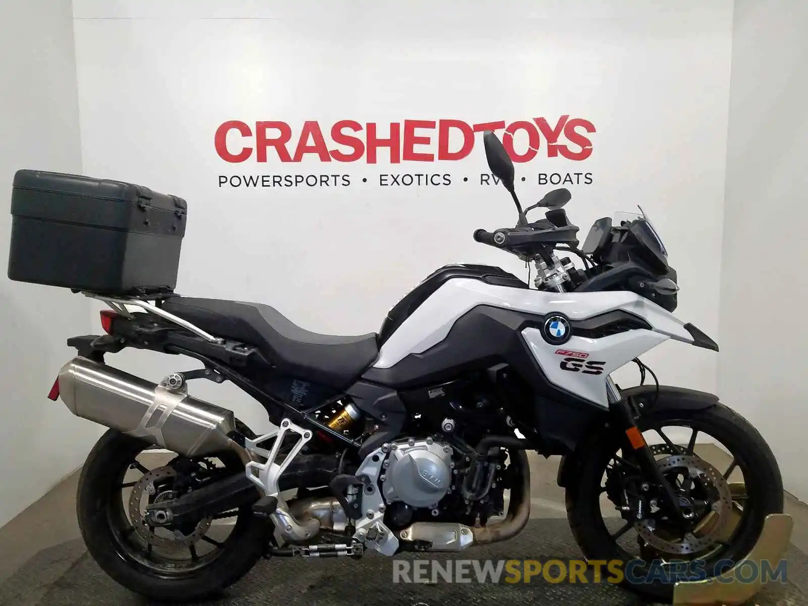 1 Photograph of a damaged car WB10B1802KZ787131 BMW F 750 GS 2019