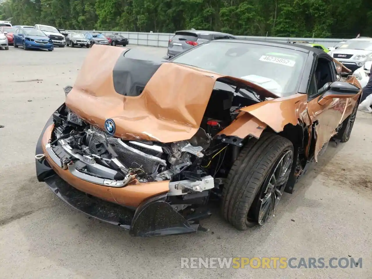 2 Photograph of a damaged car WBY2Z6C55KVG97844 BMW I SERIES 2019