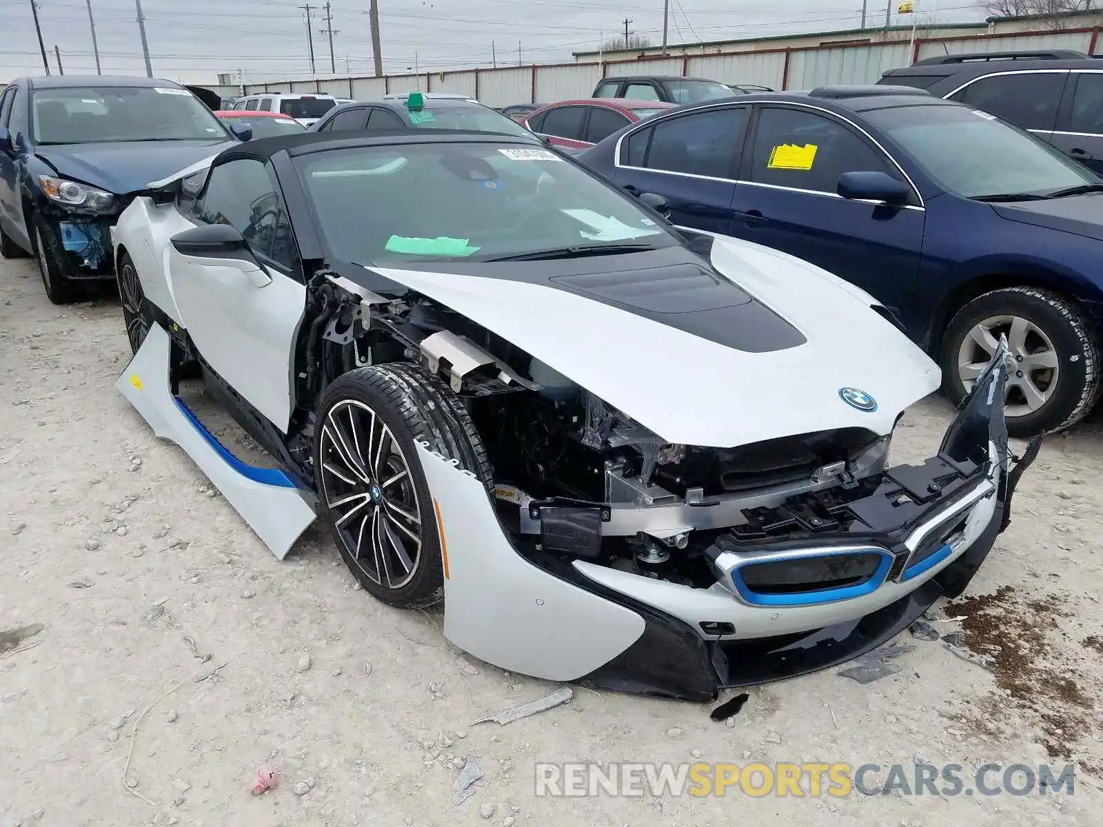 1 Photograph of a damaged car WBY2Z6C56KVB82917 BMW I SERIES 2019