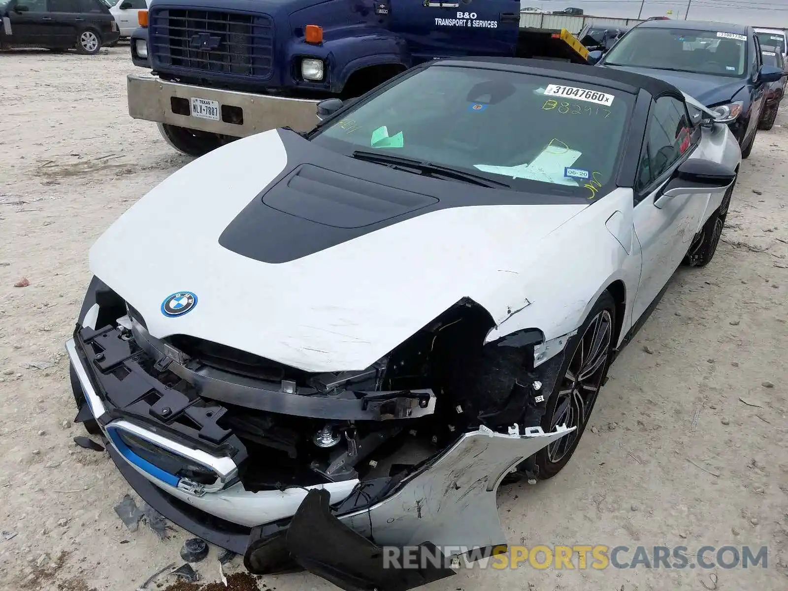 2 Photograph of a damaged car WBY2Z6C56KVB82917 BMW I SERIES 2019