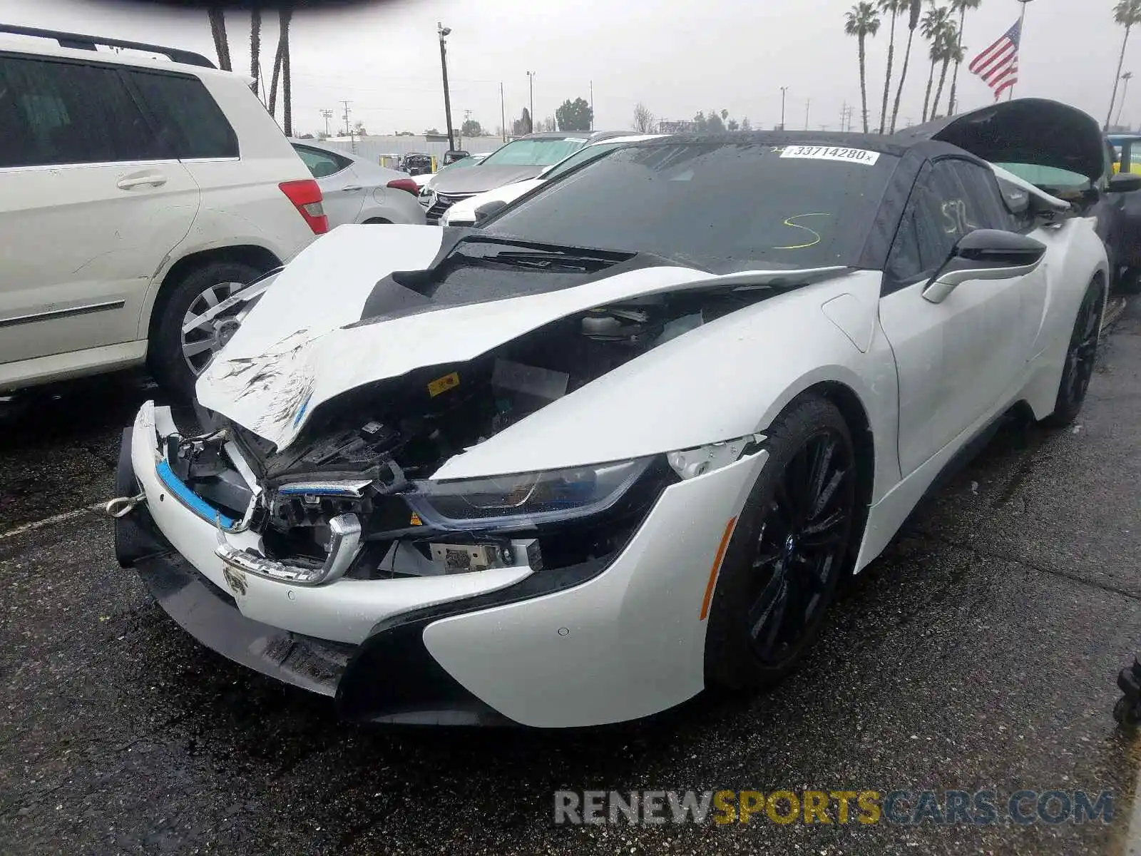2 Photograph of a damaged car WBY2Z6C58K7D31672 BMW I SERIES 2019