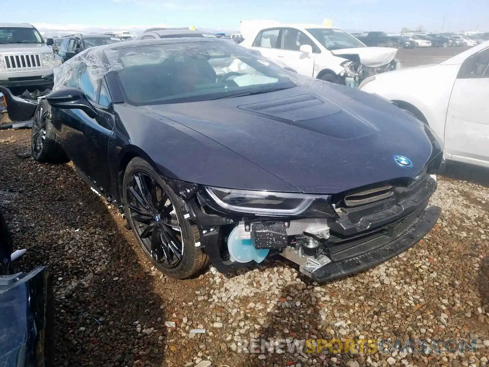 1 Photograph of a damaged car WBY2Z6C59KVG98155 BMW I SERIES 2019