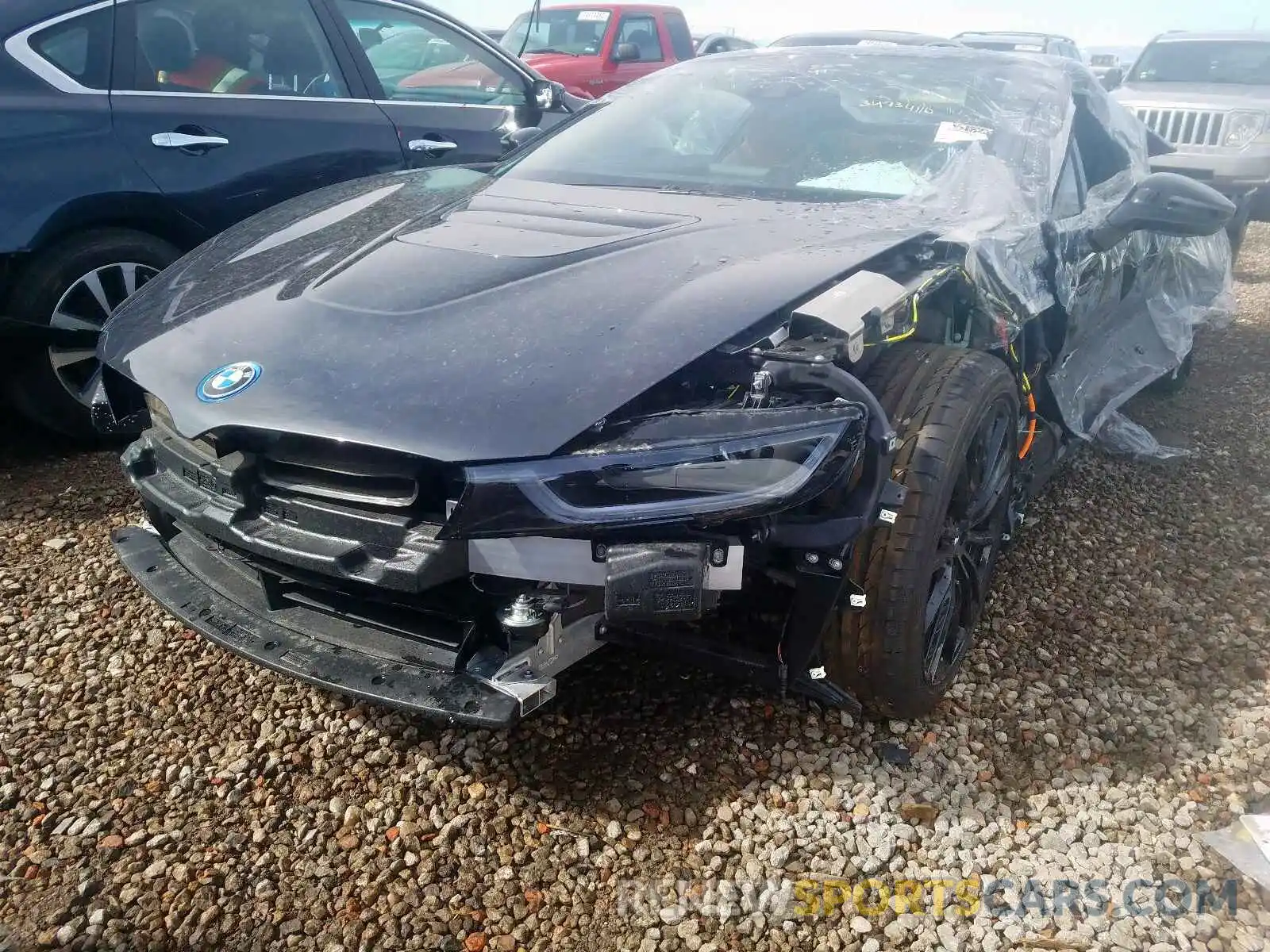 2 Photograph of a damaged car WBY2Z6C59KVG98155 BMW I SERIES 2019