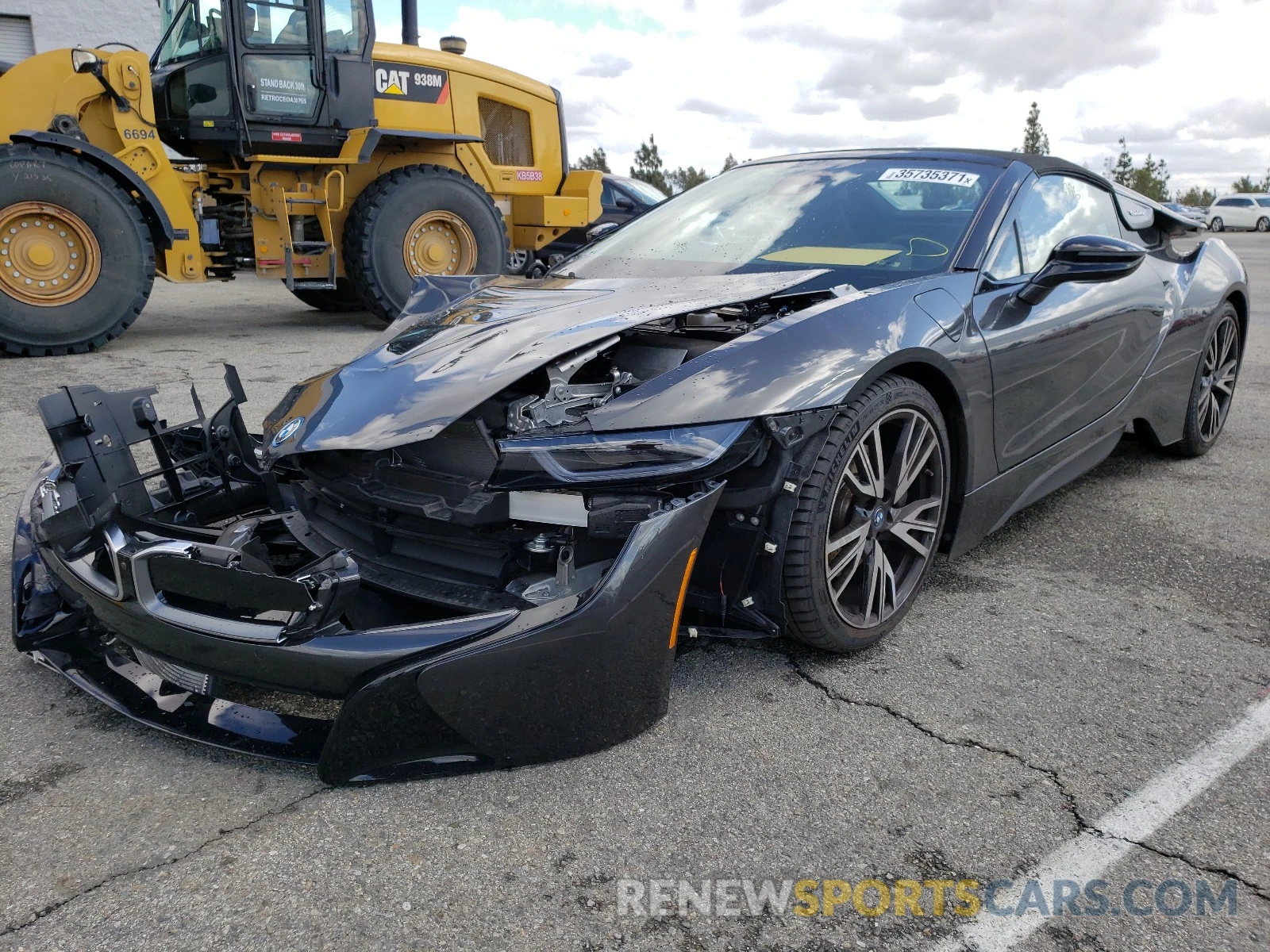 2 Photograph of a damaged car WBY2Z6C5XKVG98150 BMW I SERIES 2019