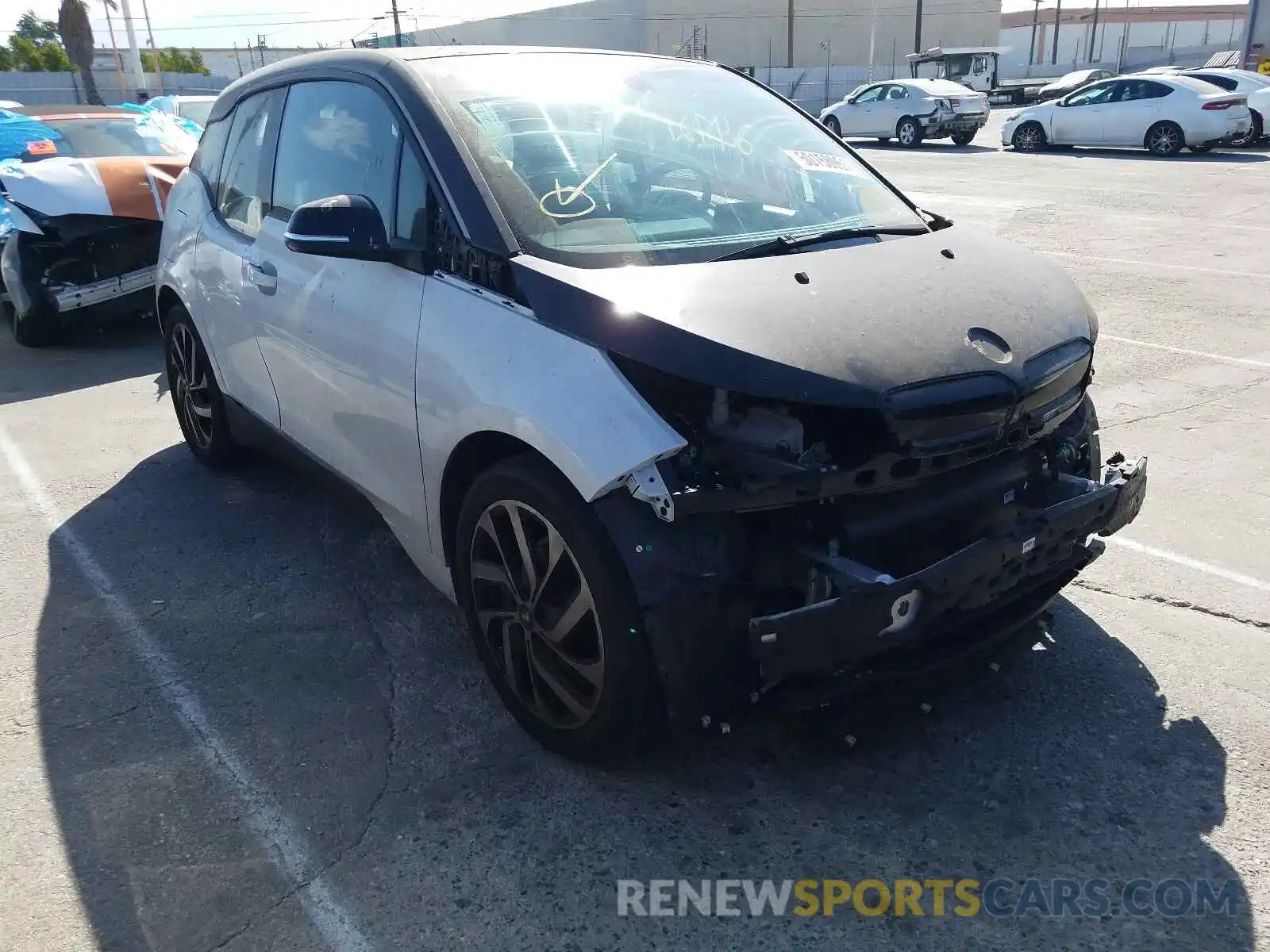 1 Photograph of a damaged car WBY8P2C54K7E01404 BMW I SERIES 2019