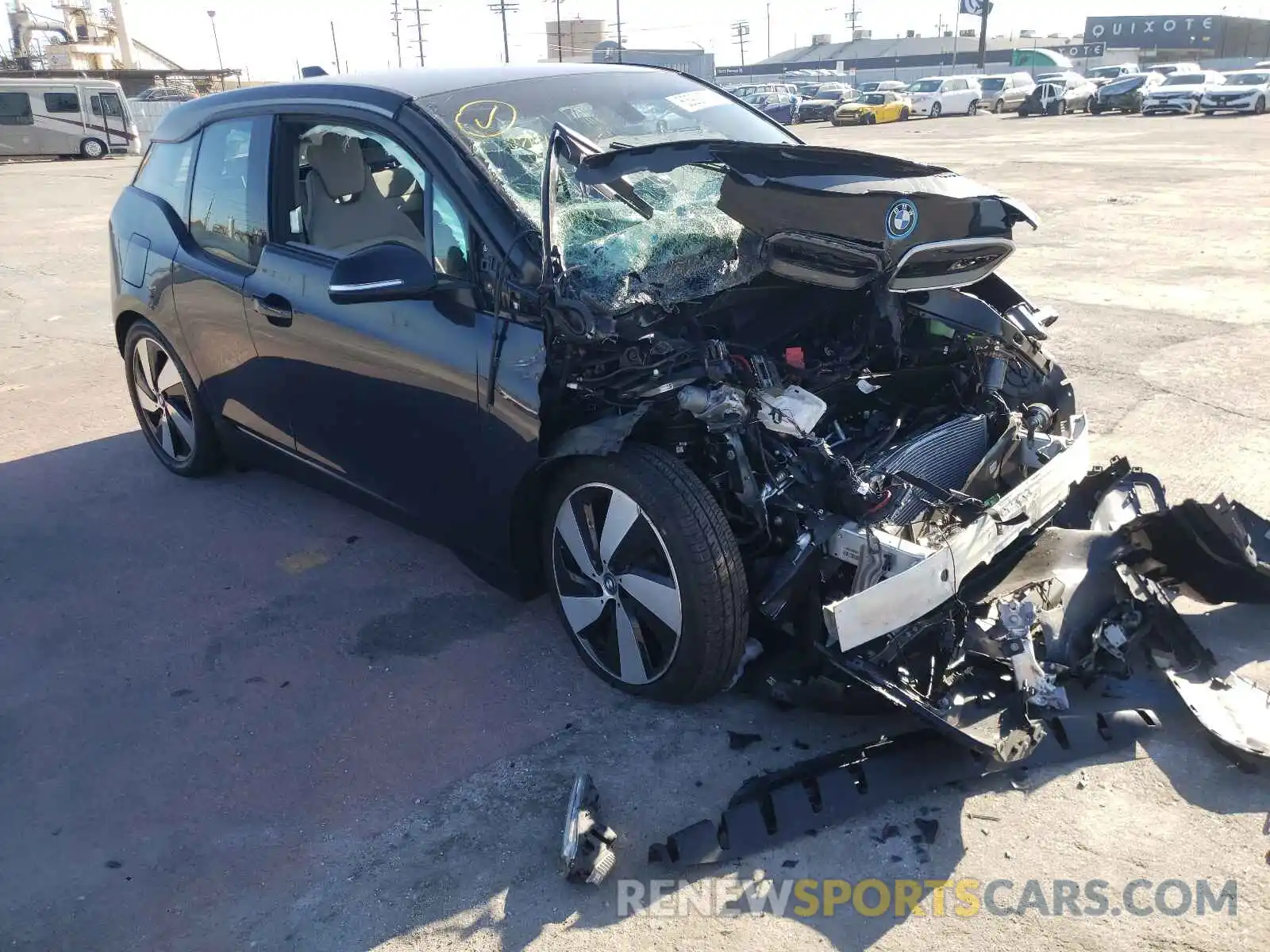 1 Photograph of a damaged car WBY8P2C5XK7E57525 BMW I SERIES 2019