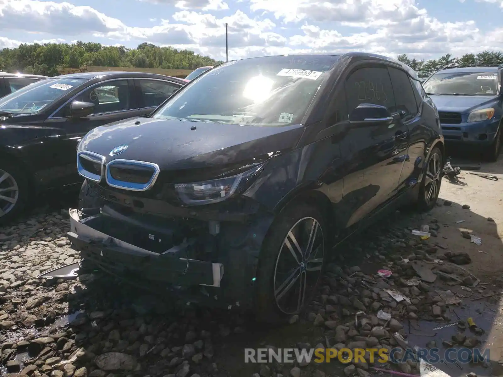 2 Photograph of a damaged car WBY8P4C55K7D30662 BMW I SERIES 2019