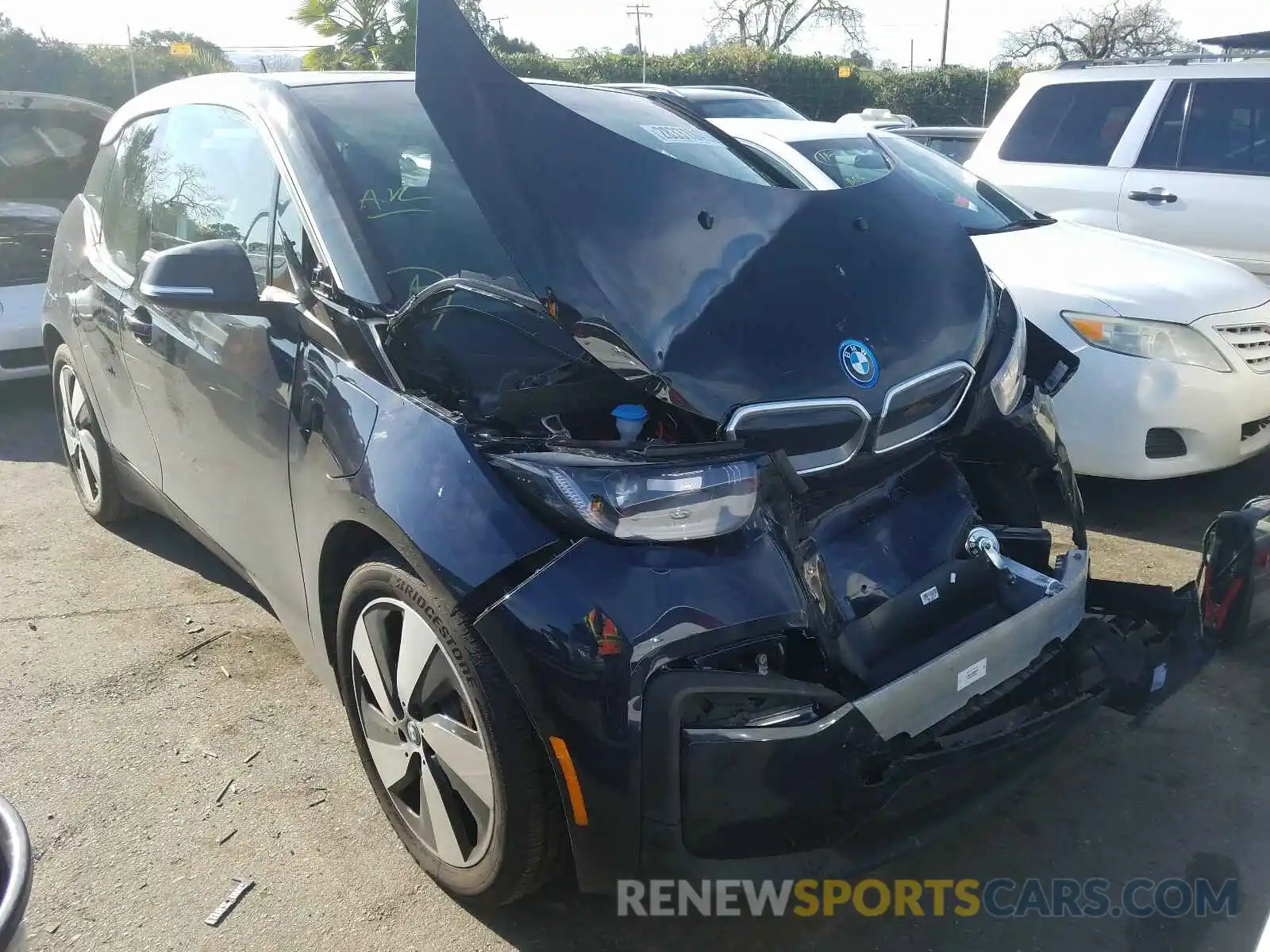 1 Photograph of a damaged car WBY8P4C55K7E69884 BMW I SERIES 2019