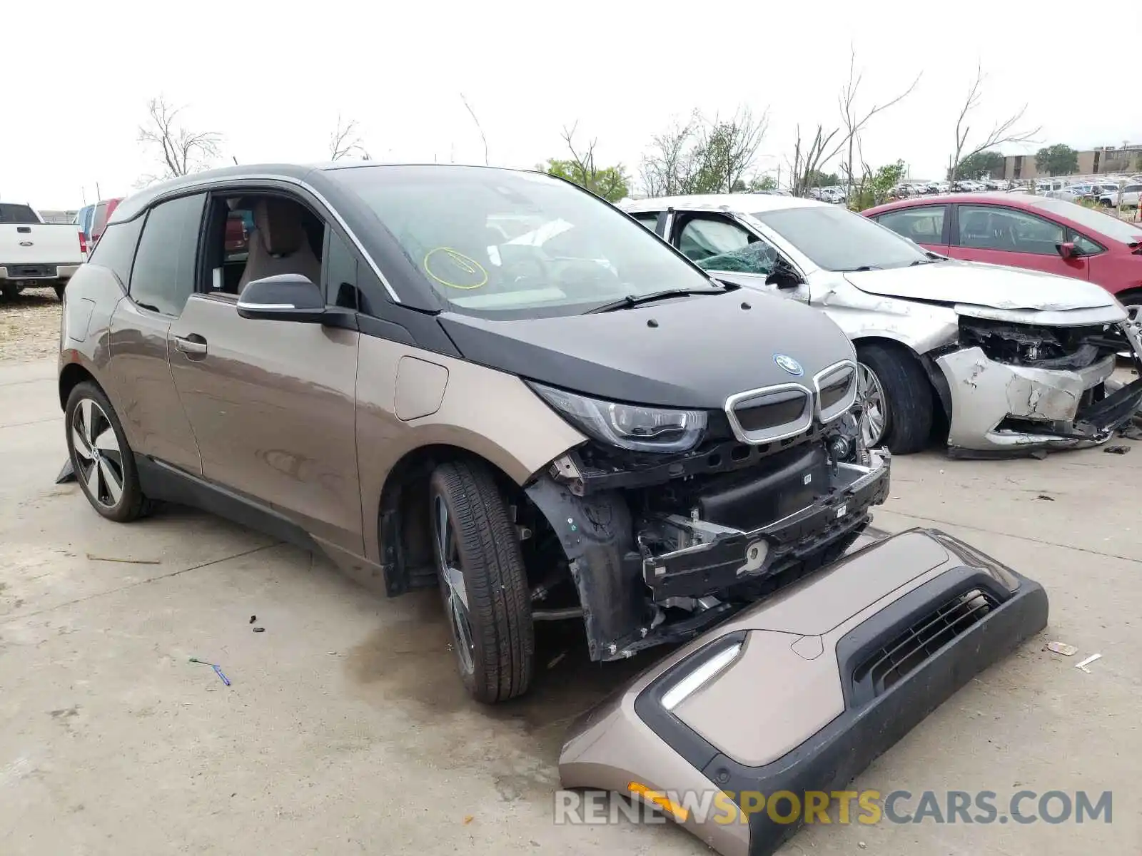 1 Photograph of a damaged car WBY8P4C57K7E12957 BMW I SERIES 2019