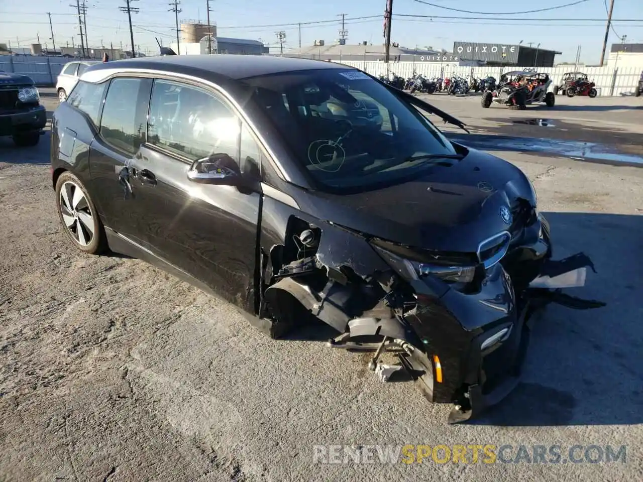 1 Photograph of a damaged car WBY8P4C5XK7E22625 BMW I SERIES 2019