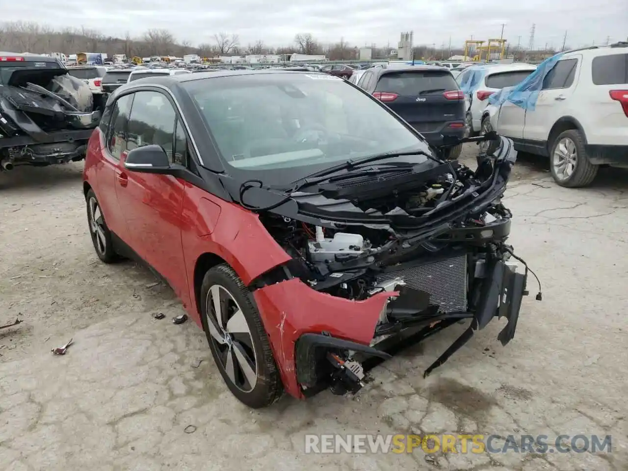 1 Photograph of a damaged car WBY8P4C08L7G92068 BMW I SERIES 2020