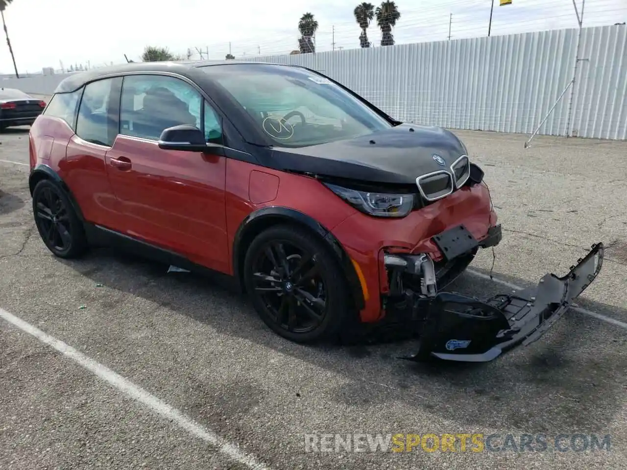 1 Photograph of a damaged car WBY8P8C08L7G40219 BMW I SERIES 2020