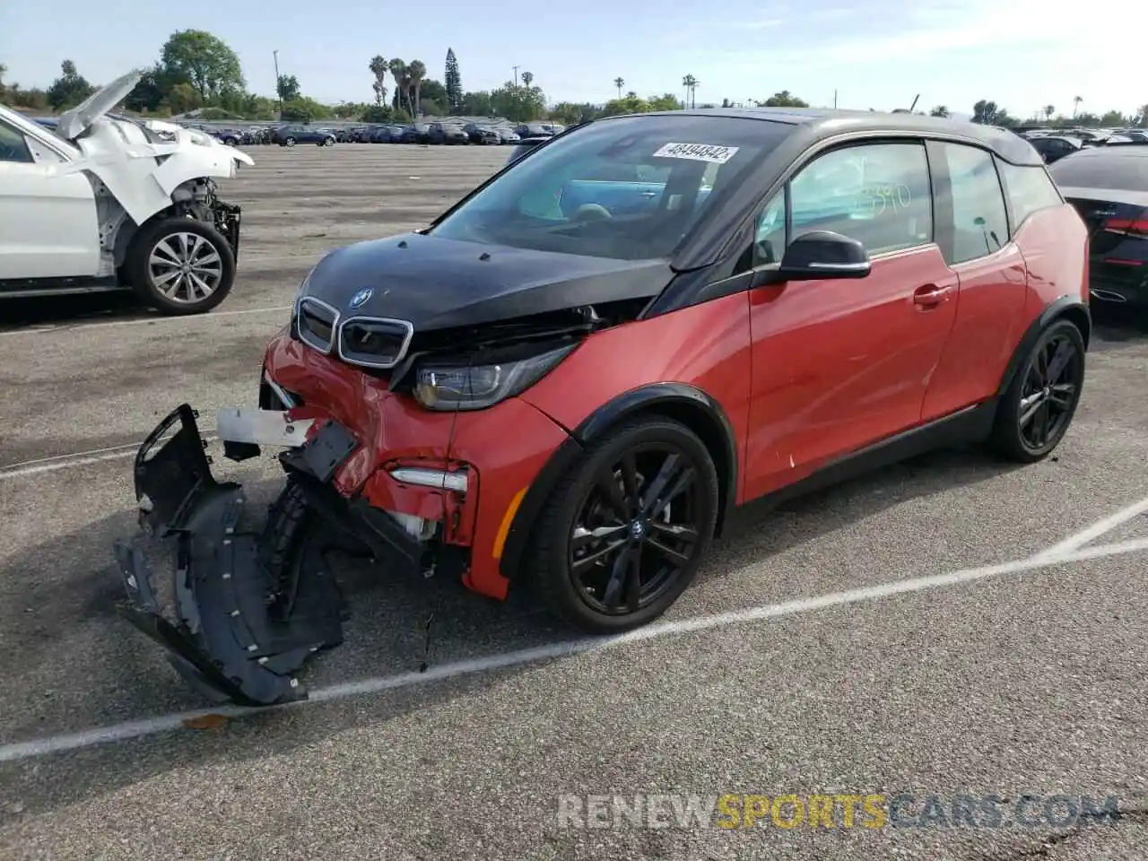 2 Photograph of a damaged car WBY8P8C08L7G40219 BMW I SERIES 2020