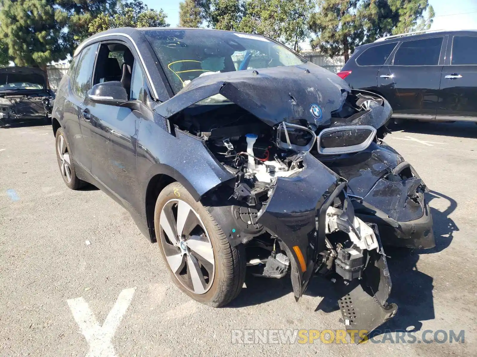 1 Photograph of a damaged car WBY8P2C01M7H98626 BMW I SERIES 2021