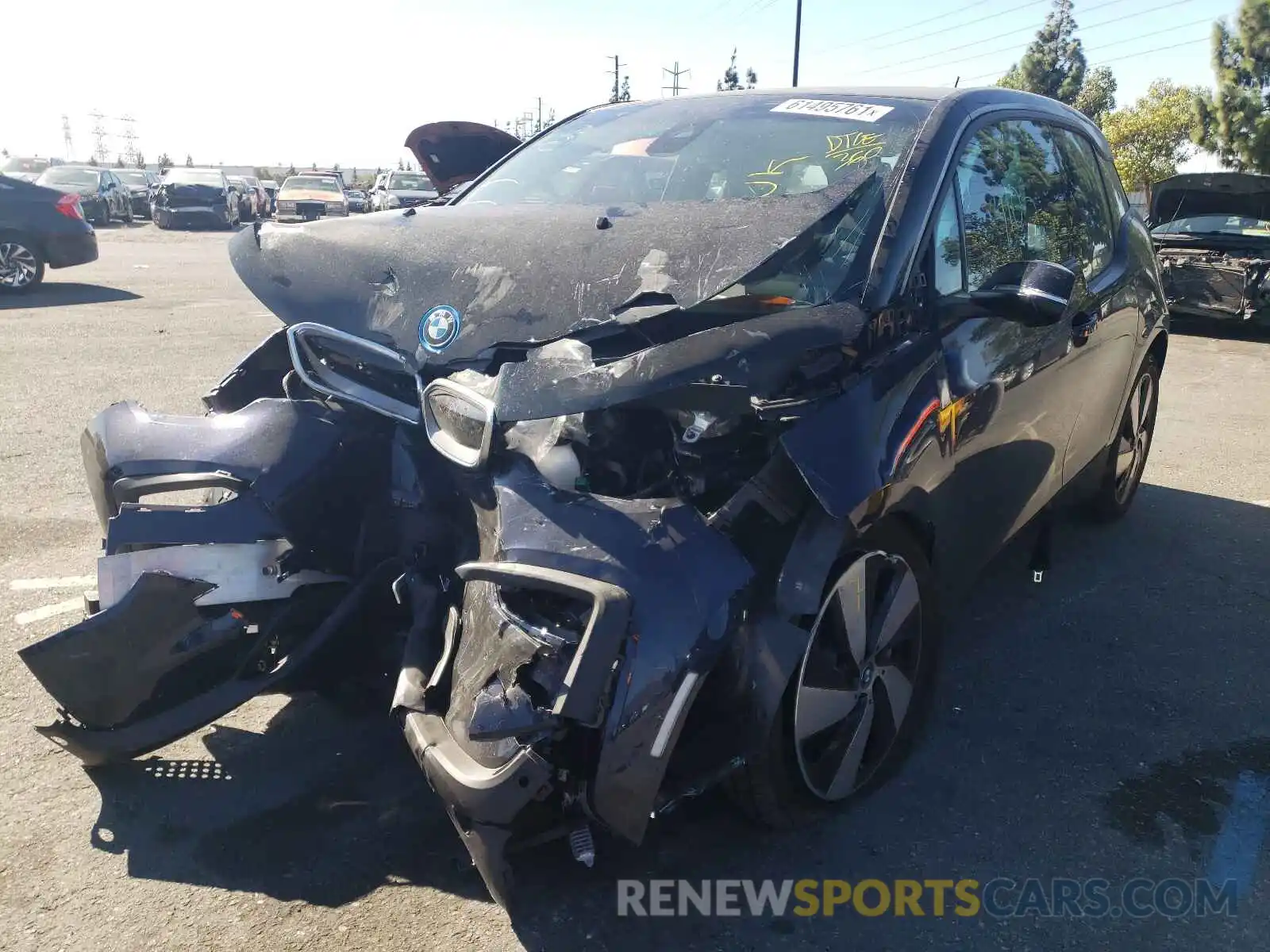 2 Photograph of a damaged car WBY8P2C01M7H98626 BMW I SERIES 2021