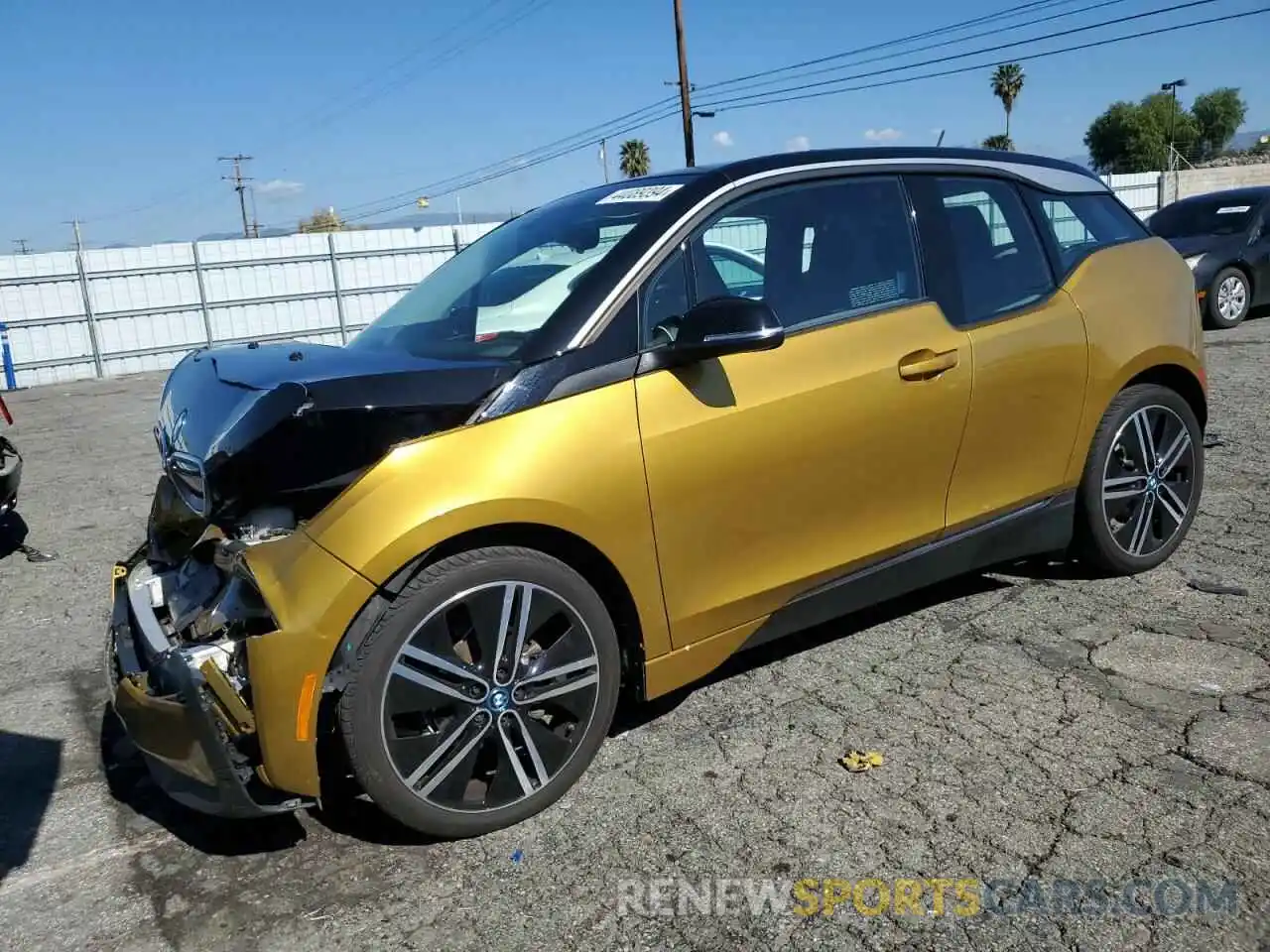 1 Photograph of a damaged car WBY8P2C09M7H64854 BMW I SERIES 2021