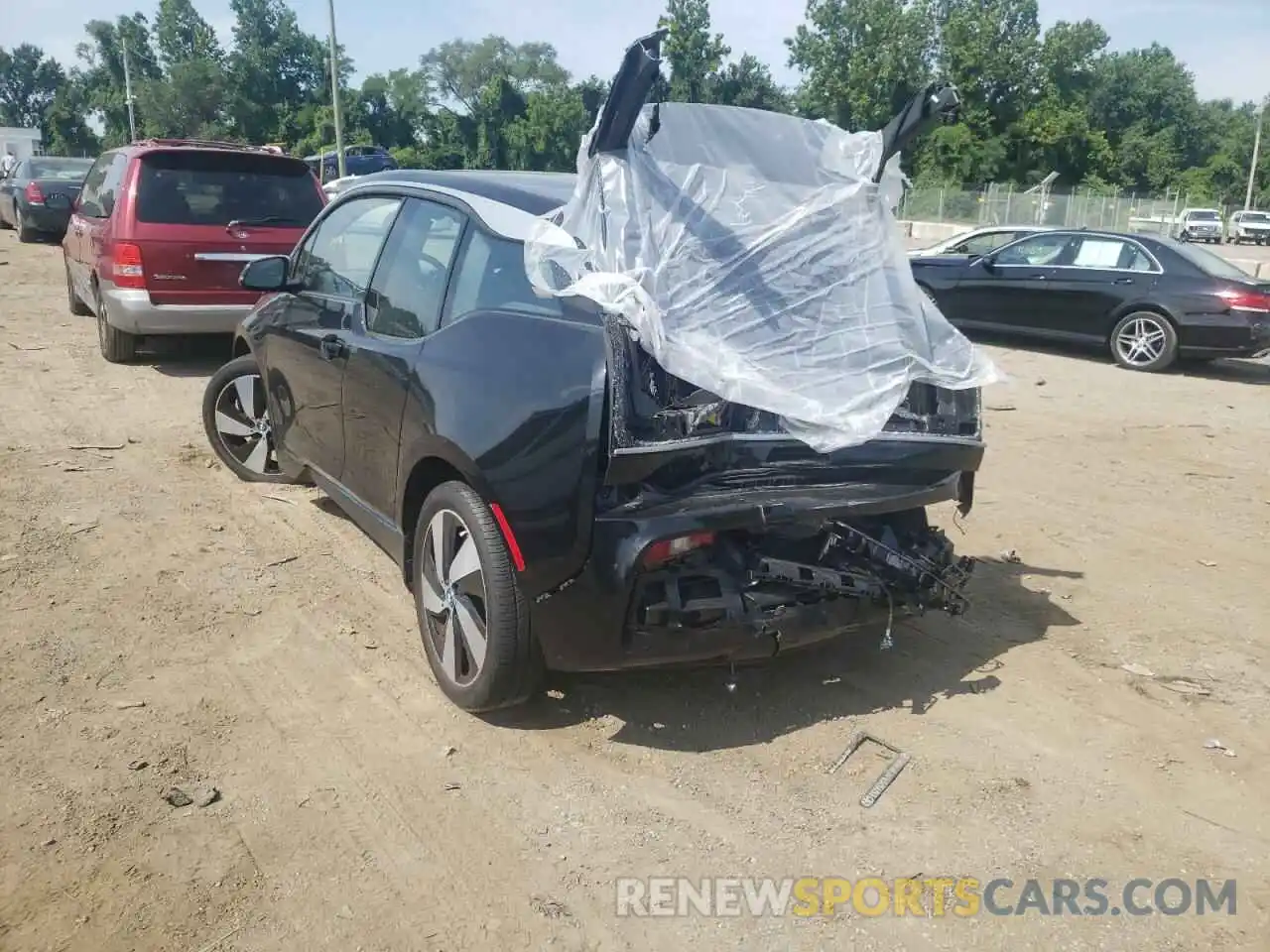 3 Photograph of a damaged car WBY8P2C09M7H85784 BMW I SERIES 2021